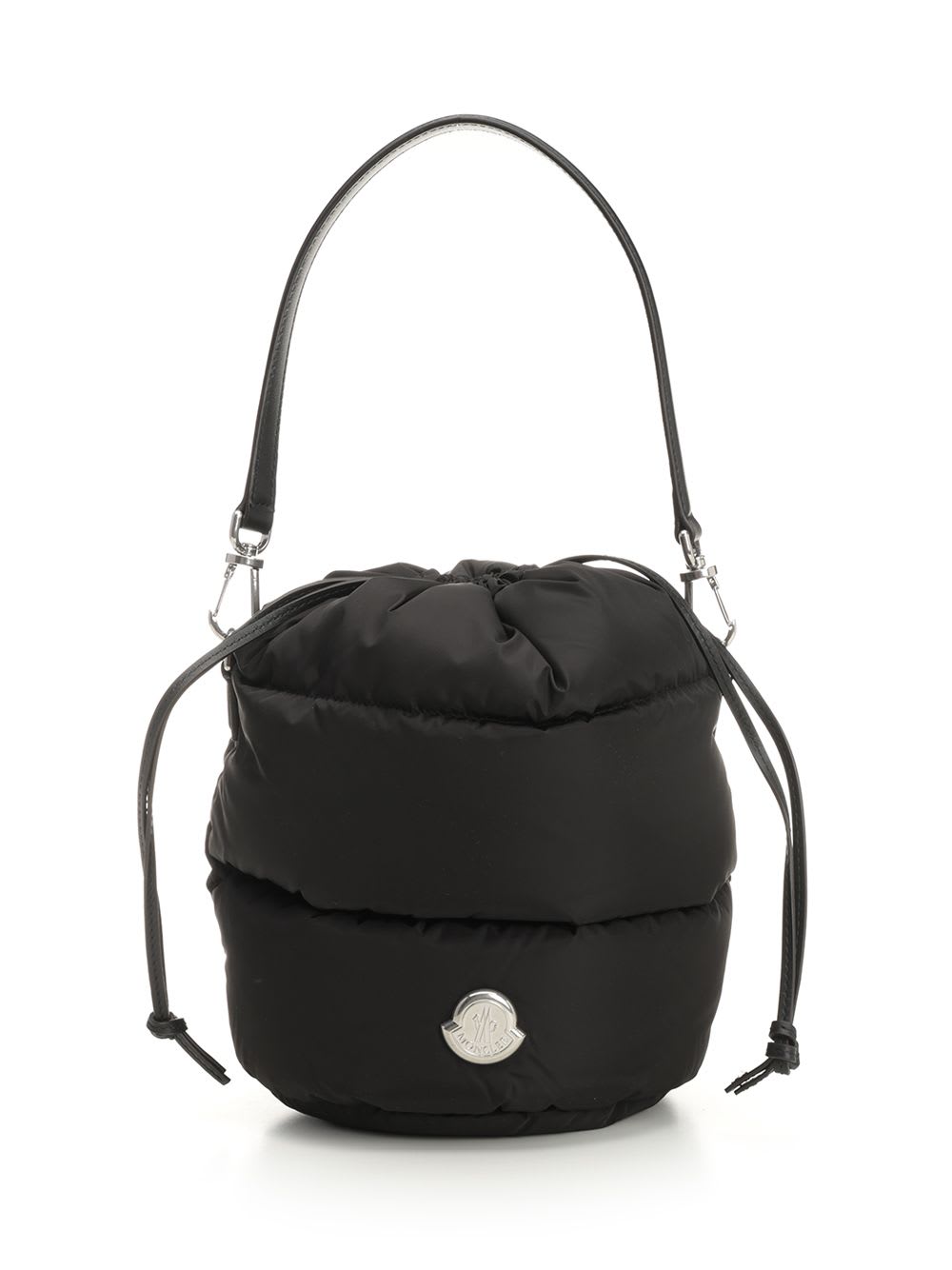 Moncler Caradoc Padded Bucket Bag In Black