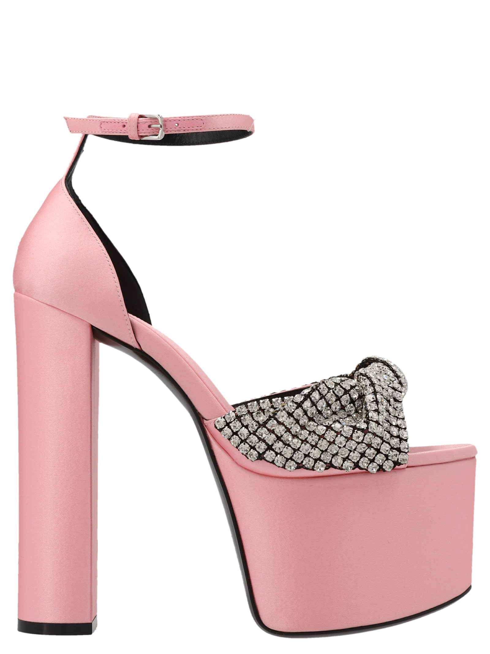 Shop Sergio Rossi Evangelie Sandals By Mr. Patentie Rossi X Evangelie Smyrniotaki In Pink