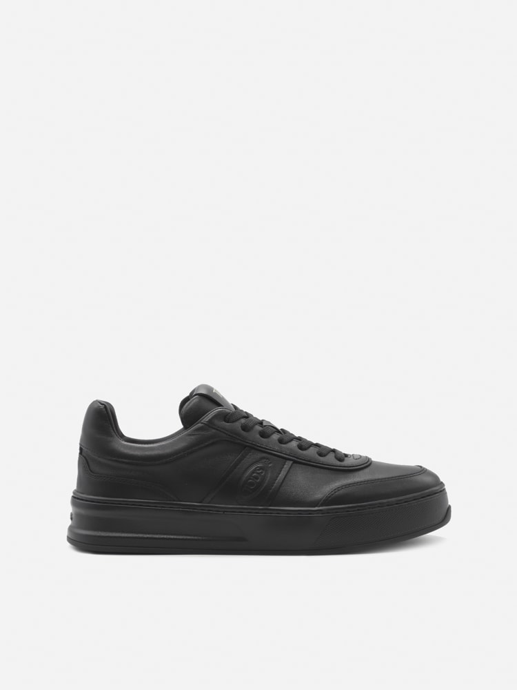 Tods Leather Sneakers With Tone-on-tone Logo Detail