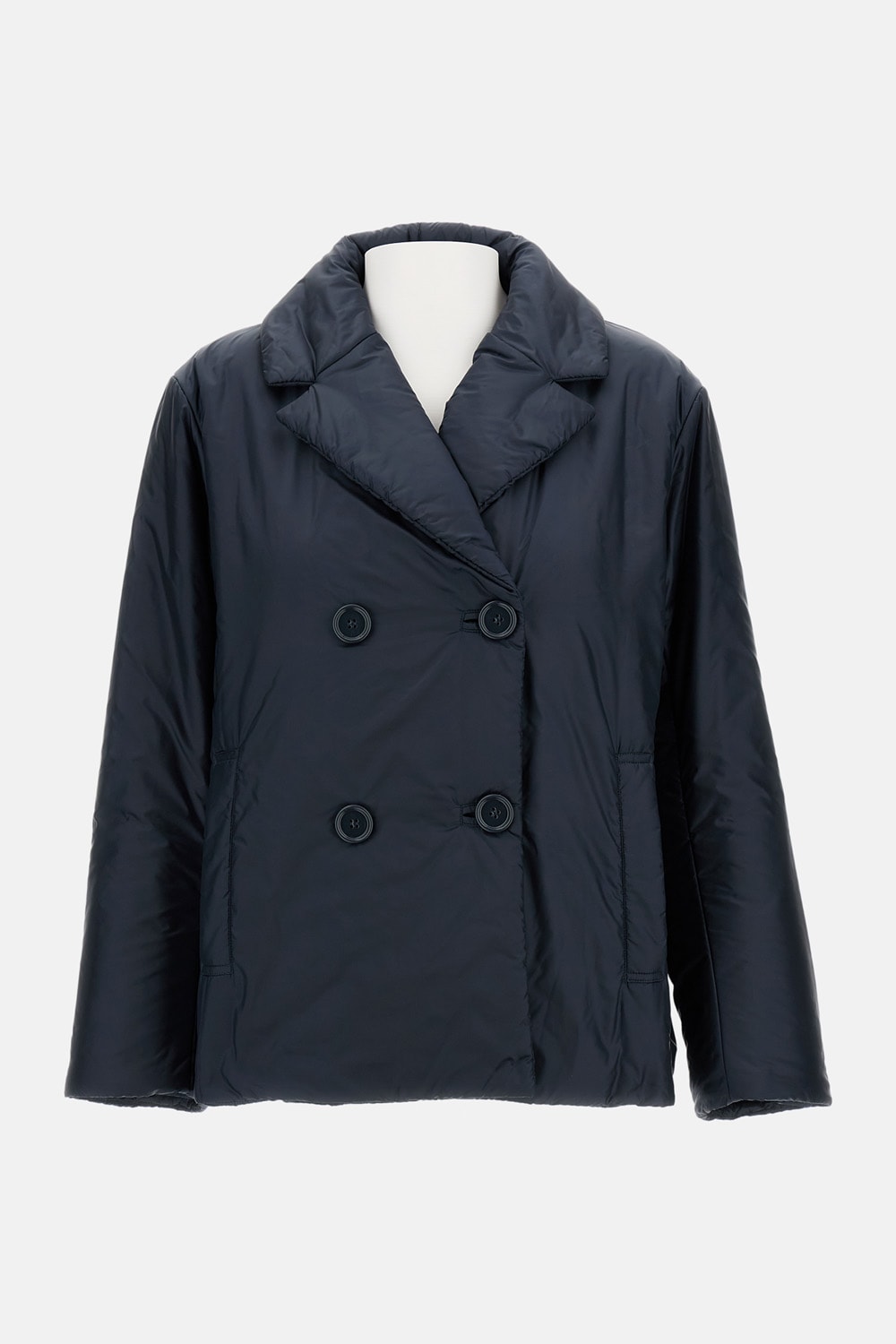 Max Mara The Cube Camelia Double Breasted Jacket In Blue