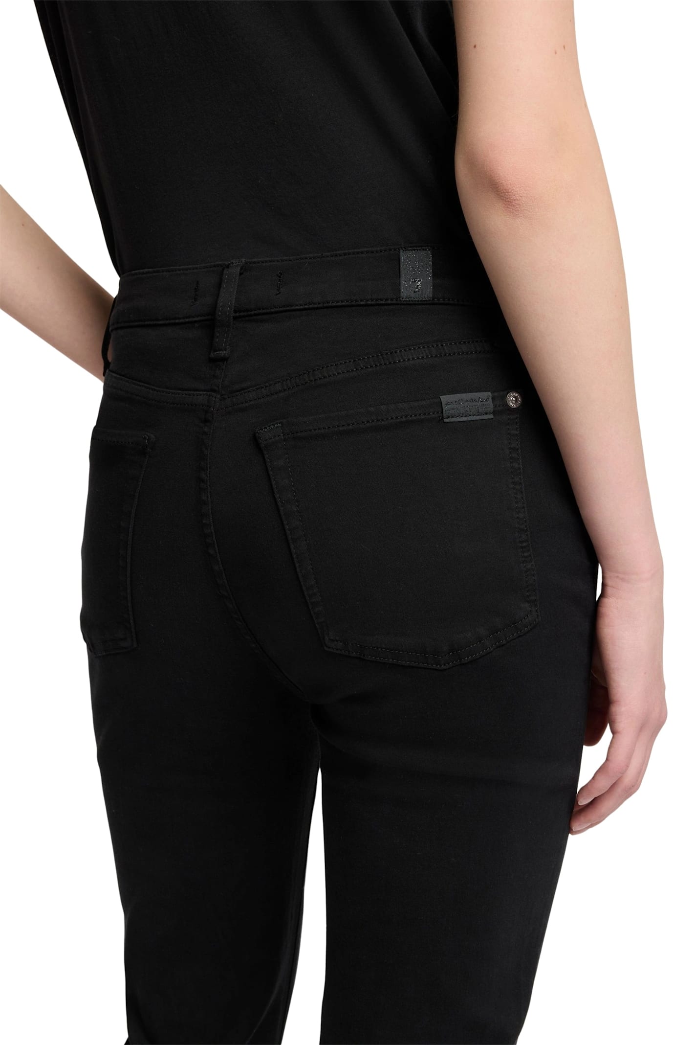 7 For All Mankind Hw Ali Black In Black