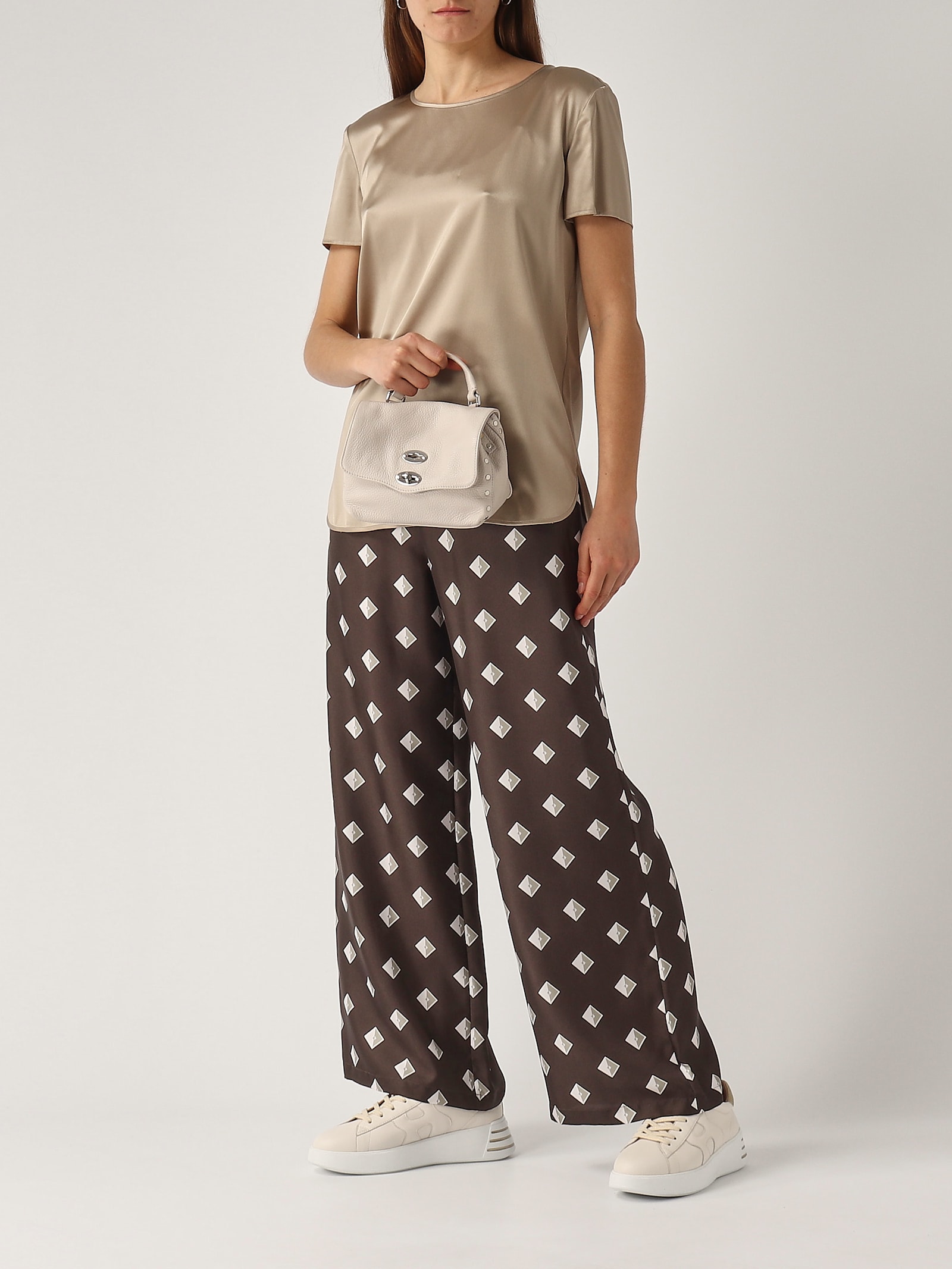 Max Mara Cortona Blouse In Oro