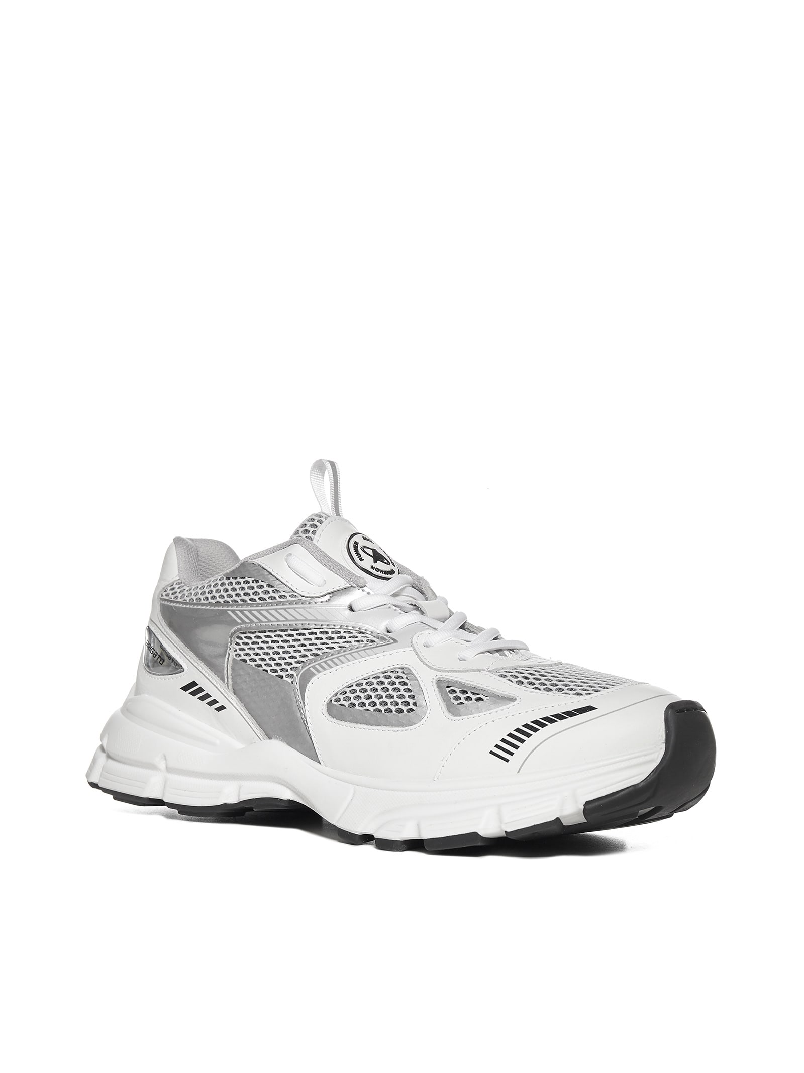 Shop Axel Arigato Sneakers In White Silver