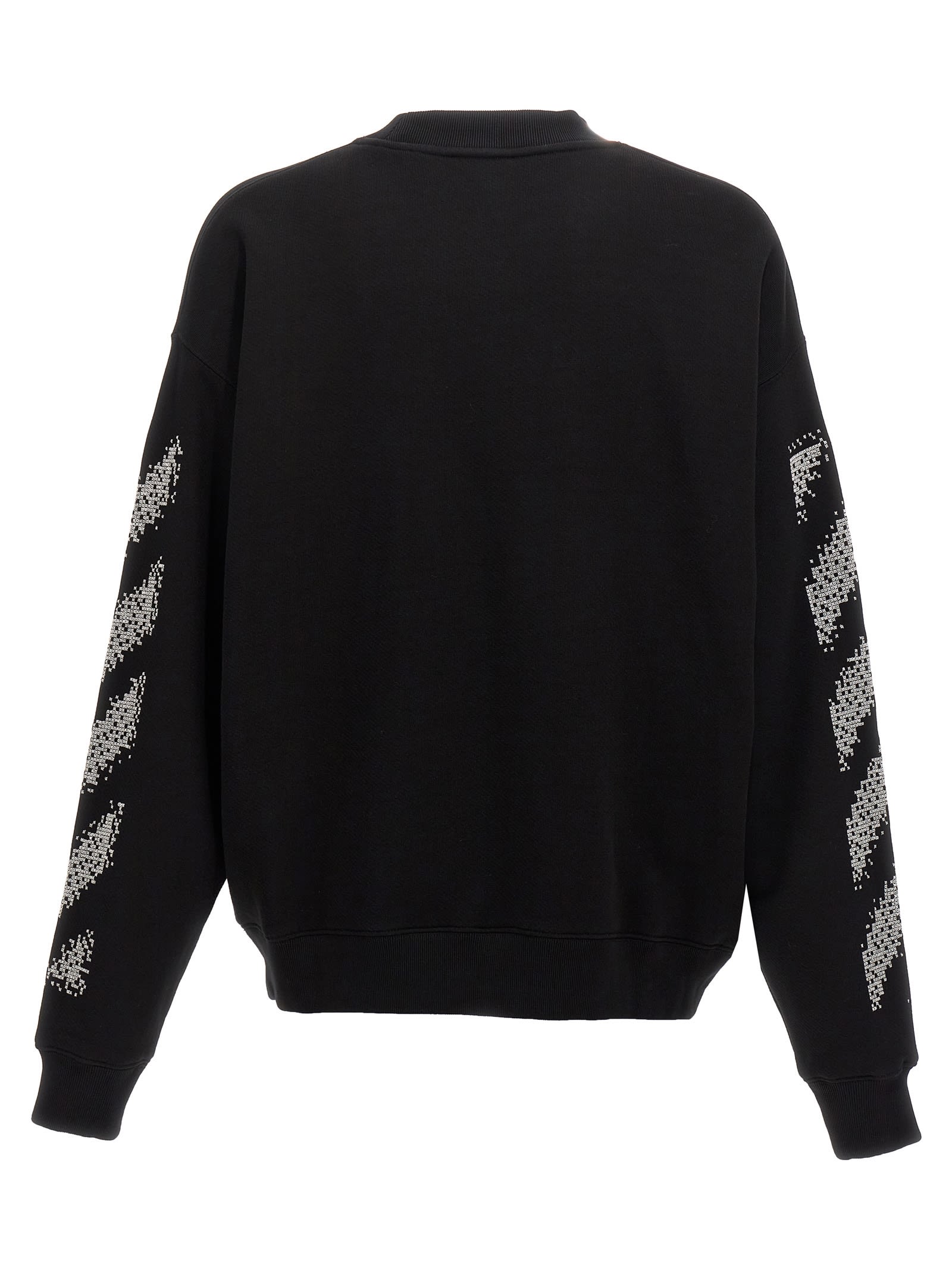 OFF-WHITE PIXEL DIAG SKATE SWEATSHIRT 