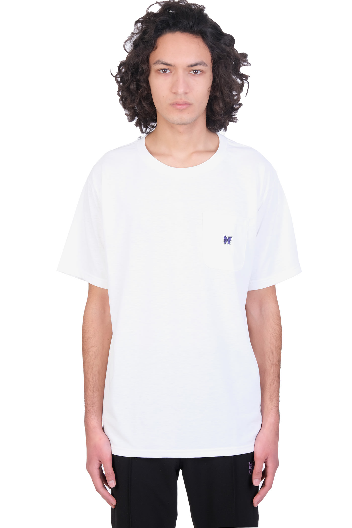 Needles T-shirt In White Polyester