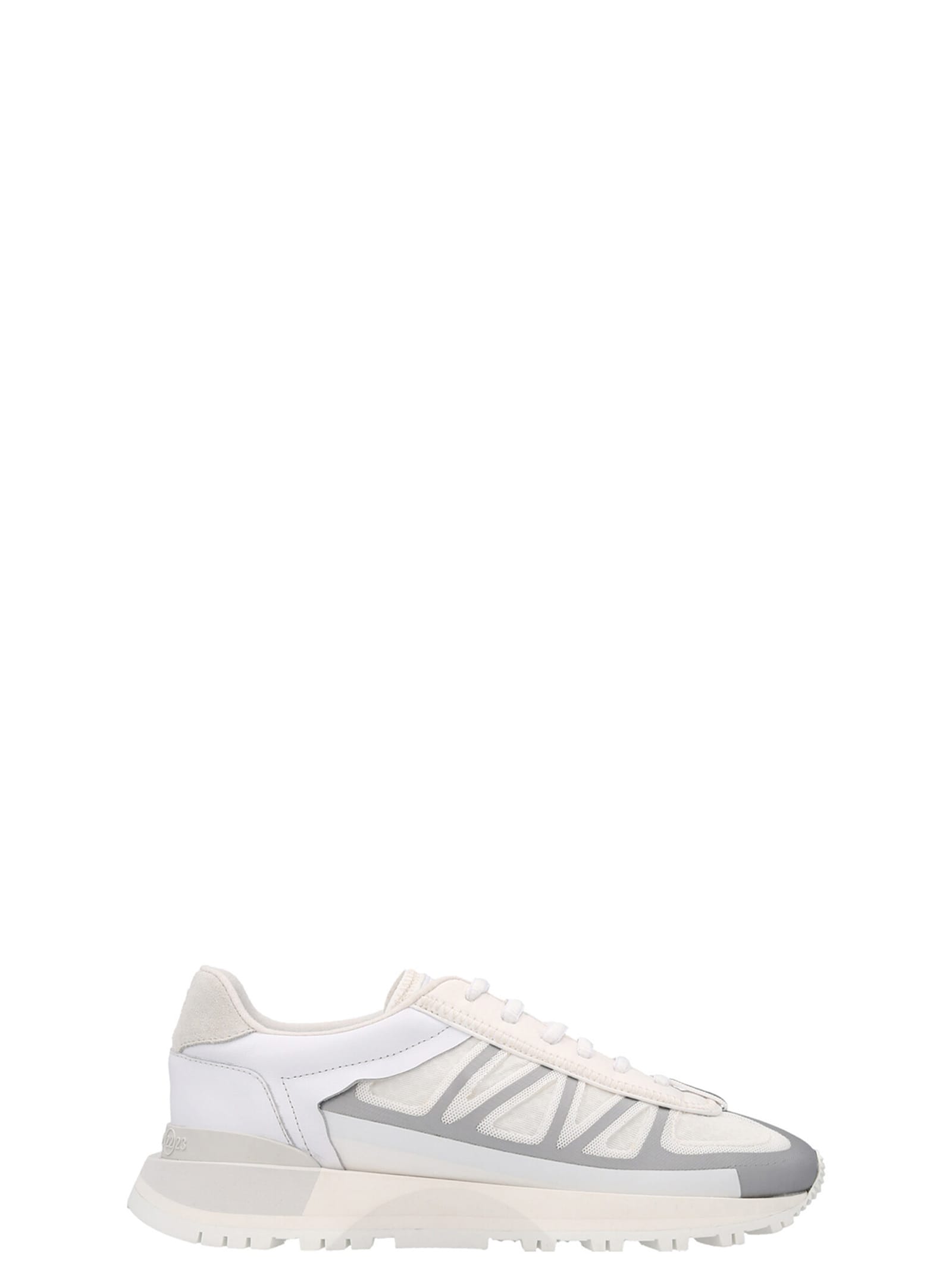 Maison Margiela Mm22 Low-top Two Tone Sneakers In White