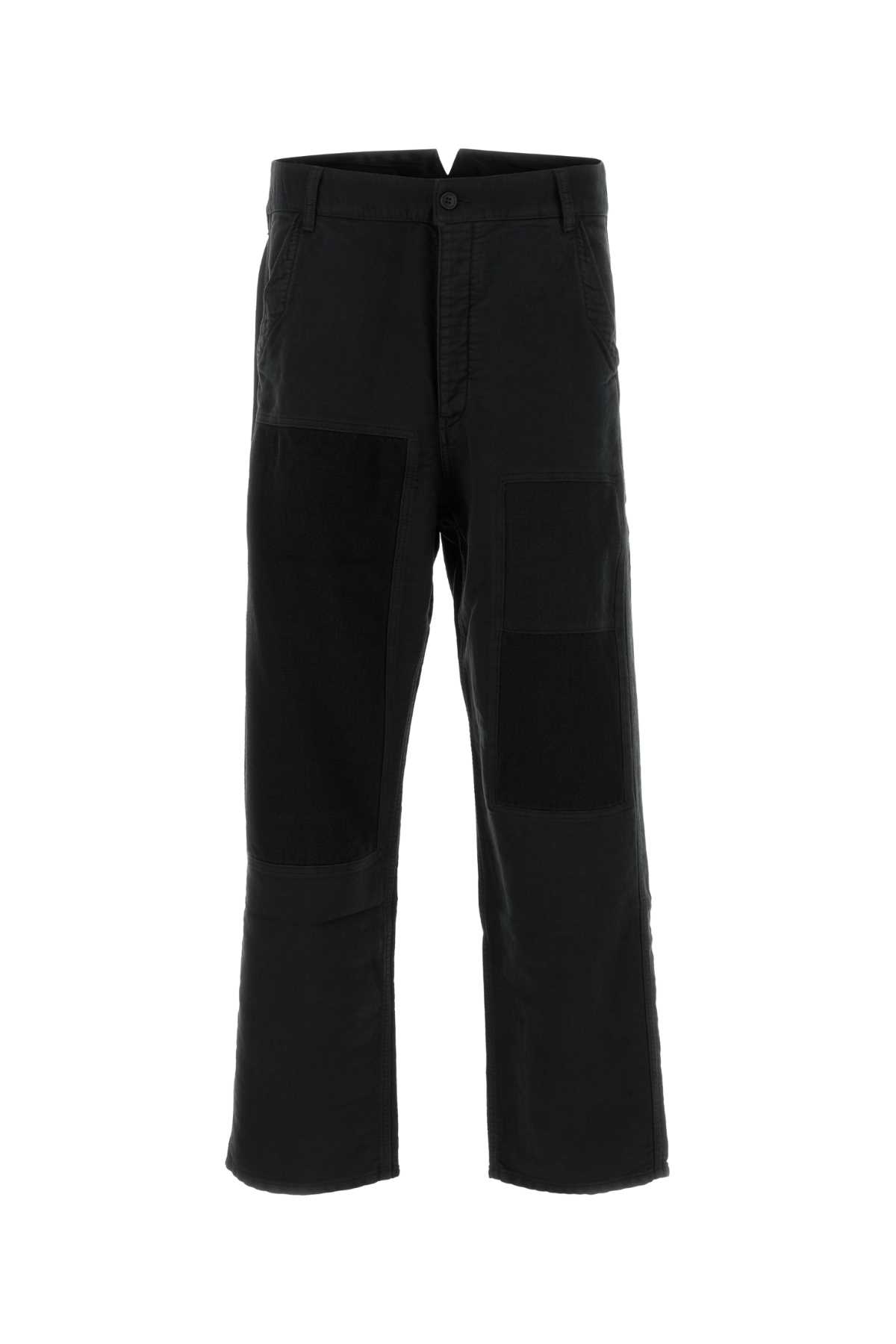 Visvim Tailored Wool Blend Trousers Featuring Pockets In Black