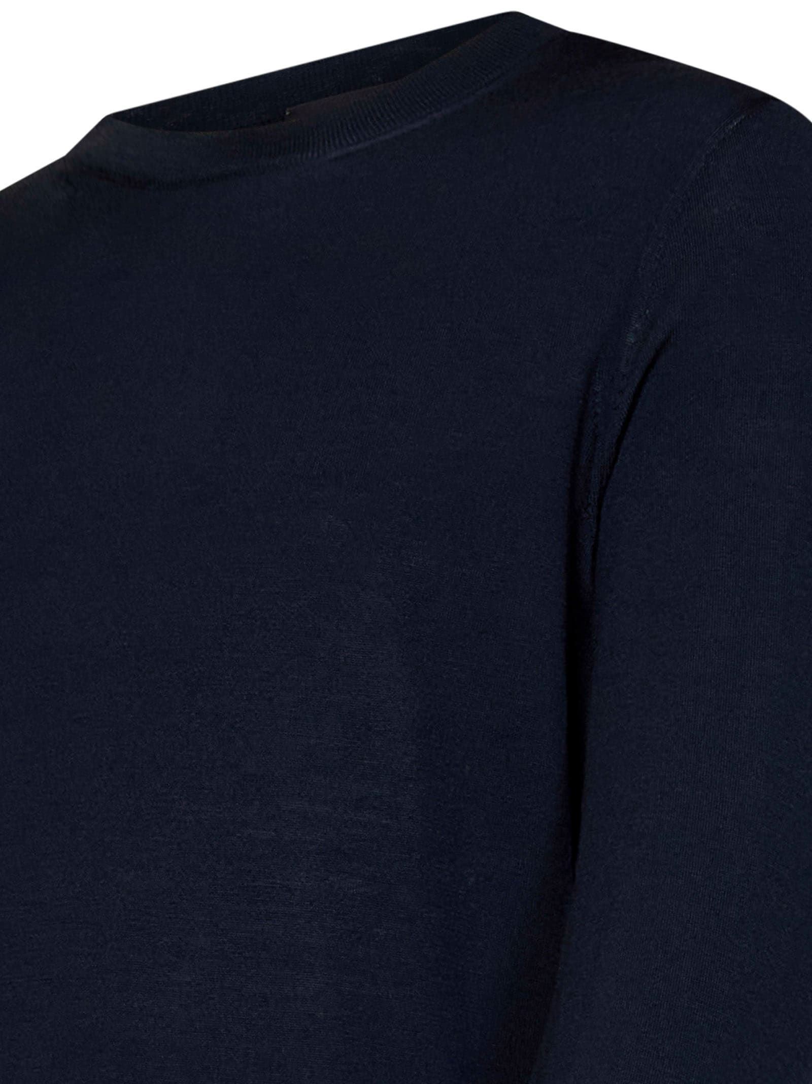 Shop Brioni Essential Sweater In Blue