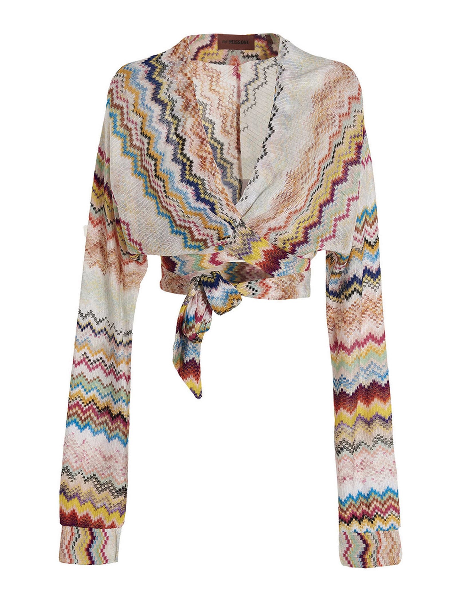 Missoni Knot Neckline Top