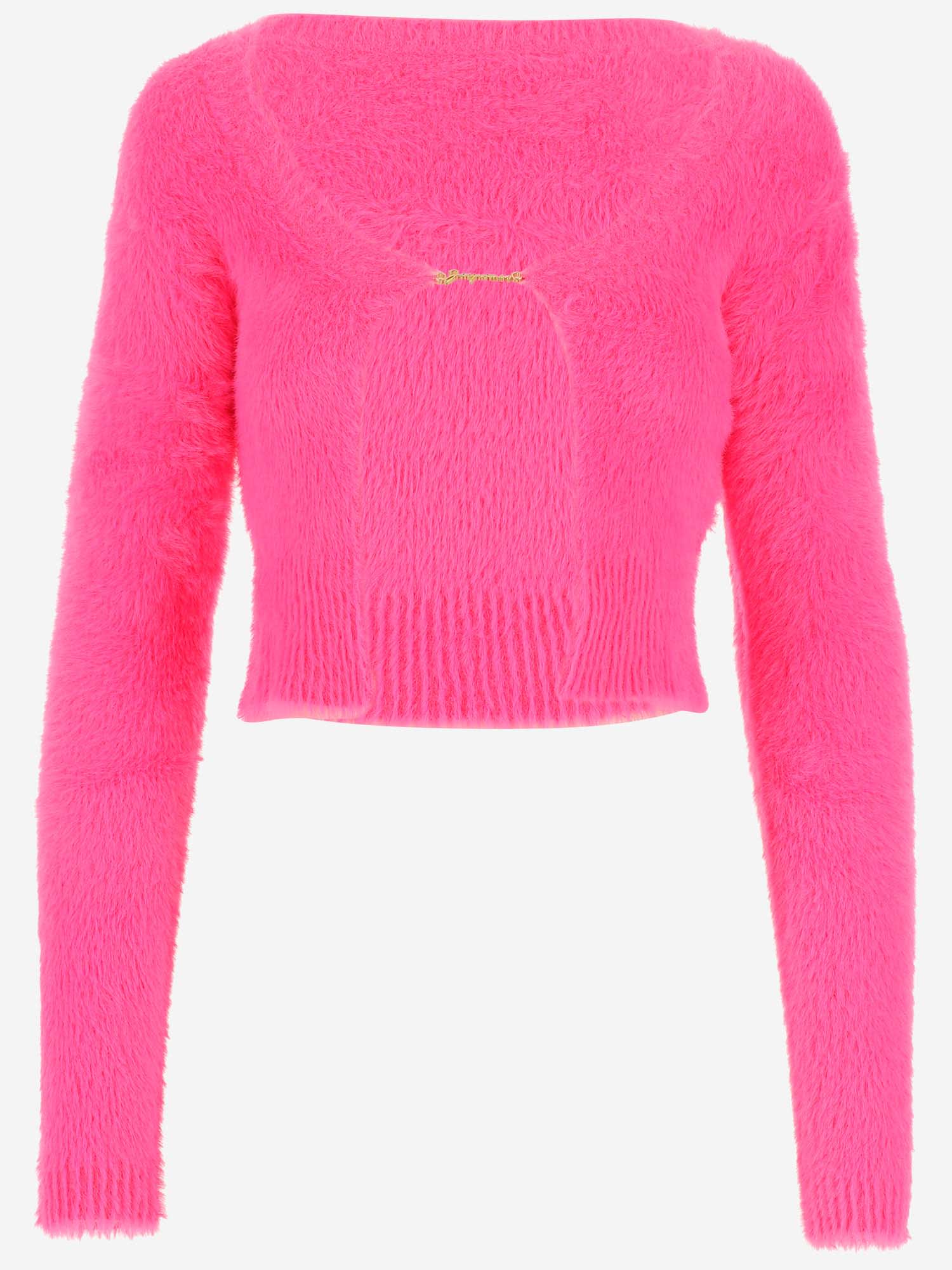 Shop Jacquemus Le Cardigan In Pink