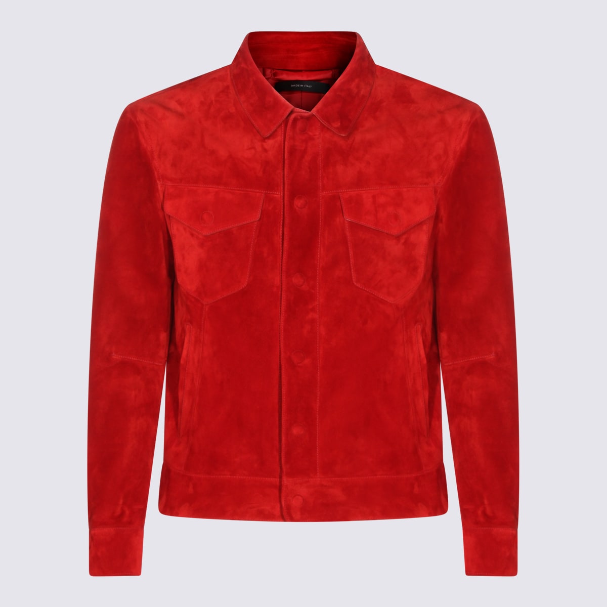 Tom Ford Red Leather Jacket