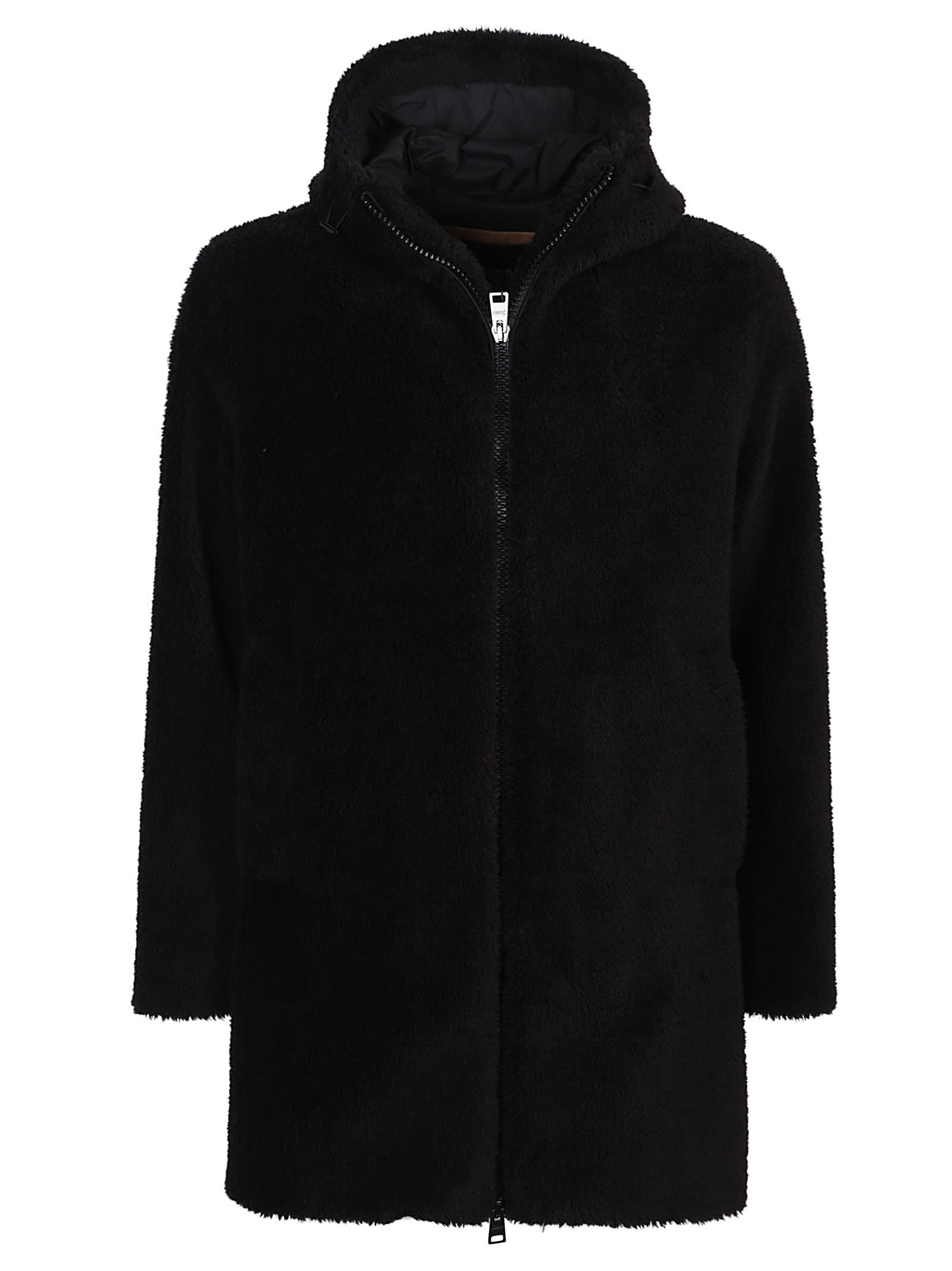 Shop Herno Parka In Nero