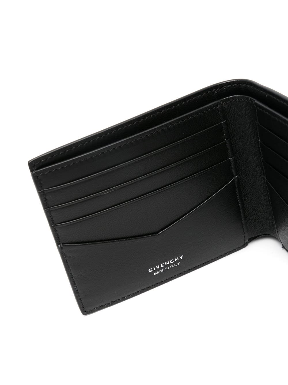 Shop Givenchy Wallet In Black 4g Nylon