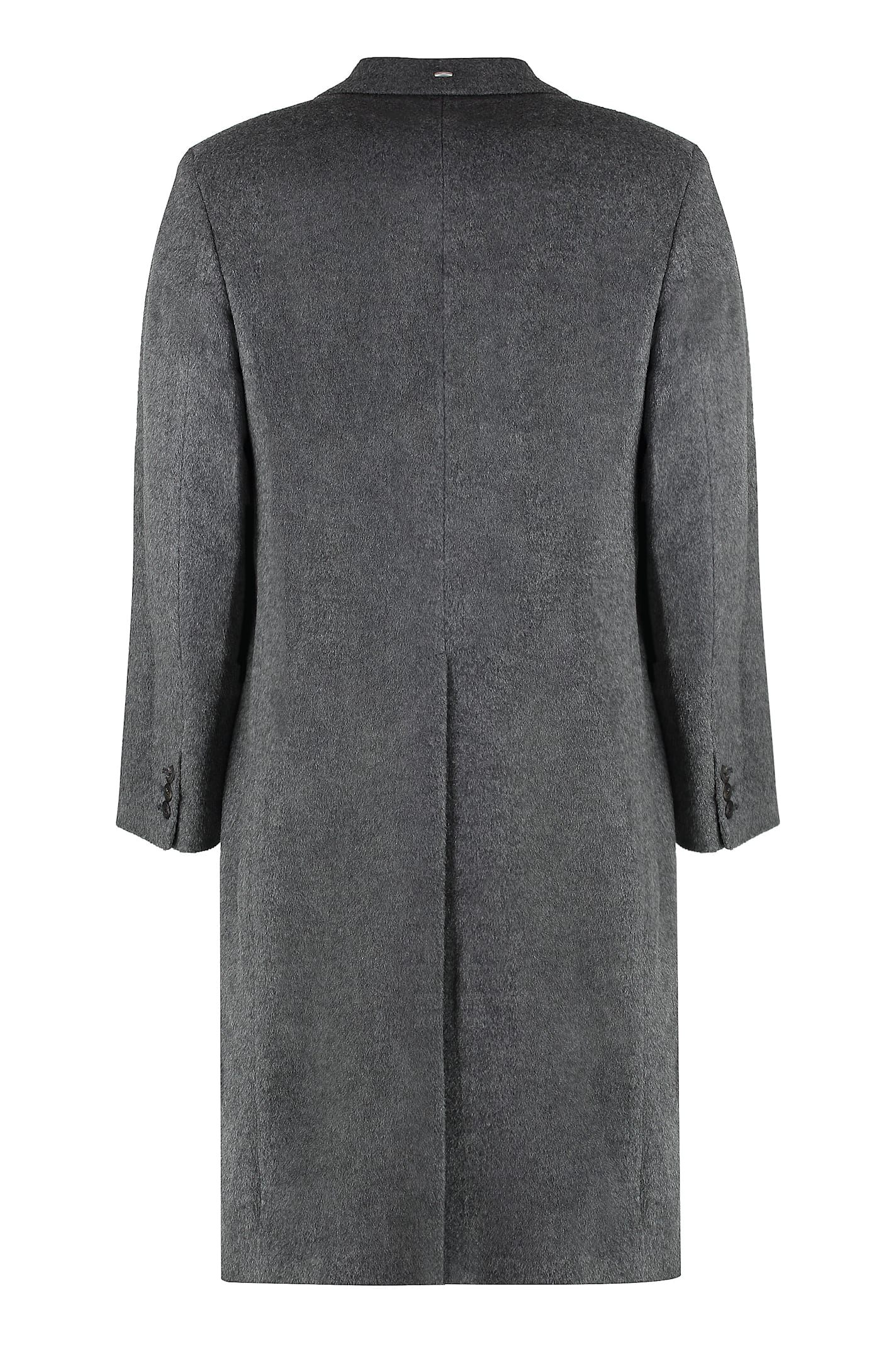 Shop Our Legacy Whale Double-breasted Coat In Grey