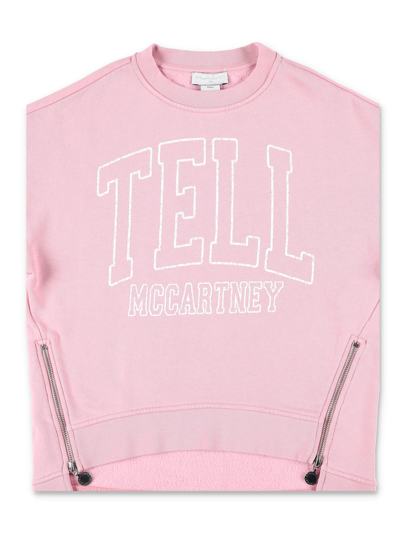 Stella Mccartney Kid - Kids Pink Logo Sweatshirt In Pink
