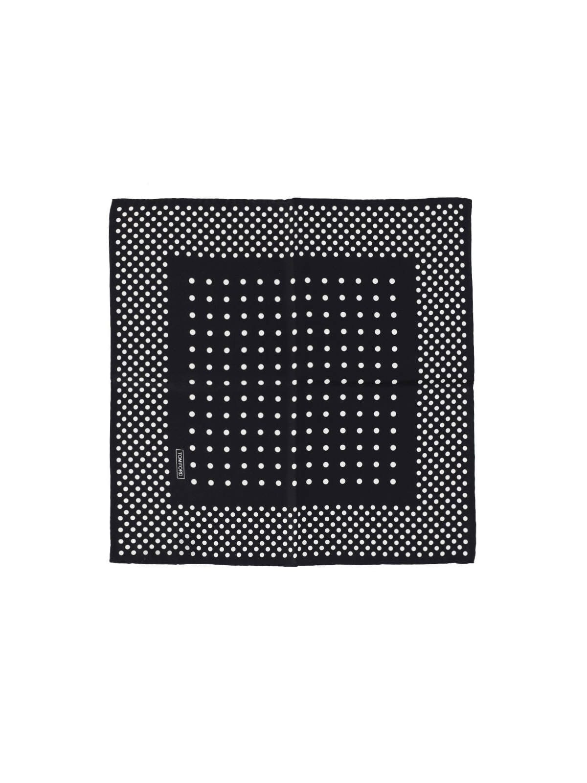 Tom Ford Scarves With Polka Dot Pattern
