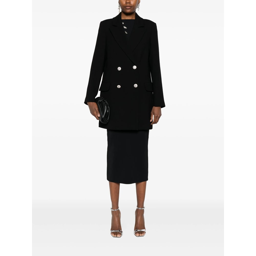 La Petit Robe Di Chiara Boni Coat In Black