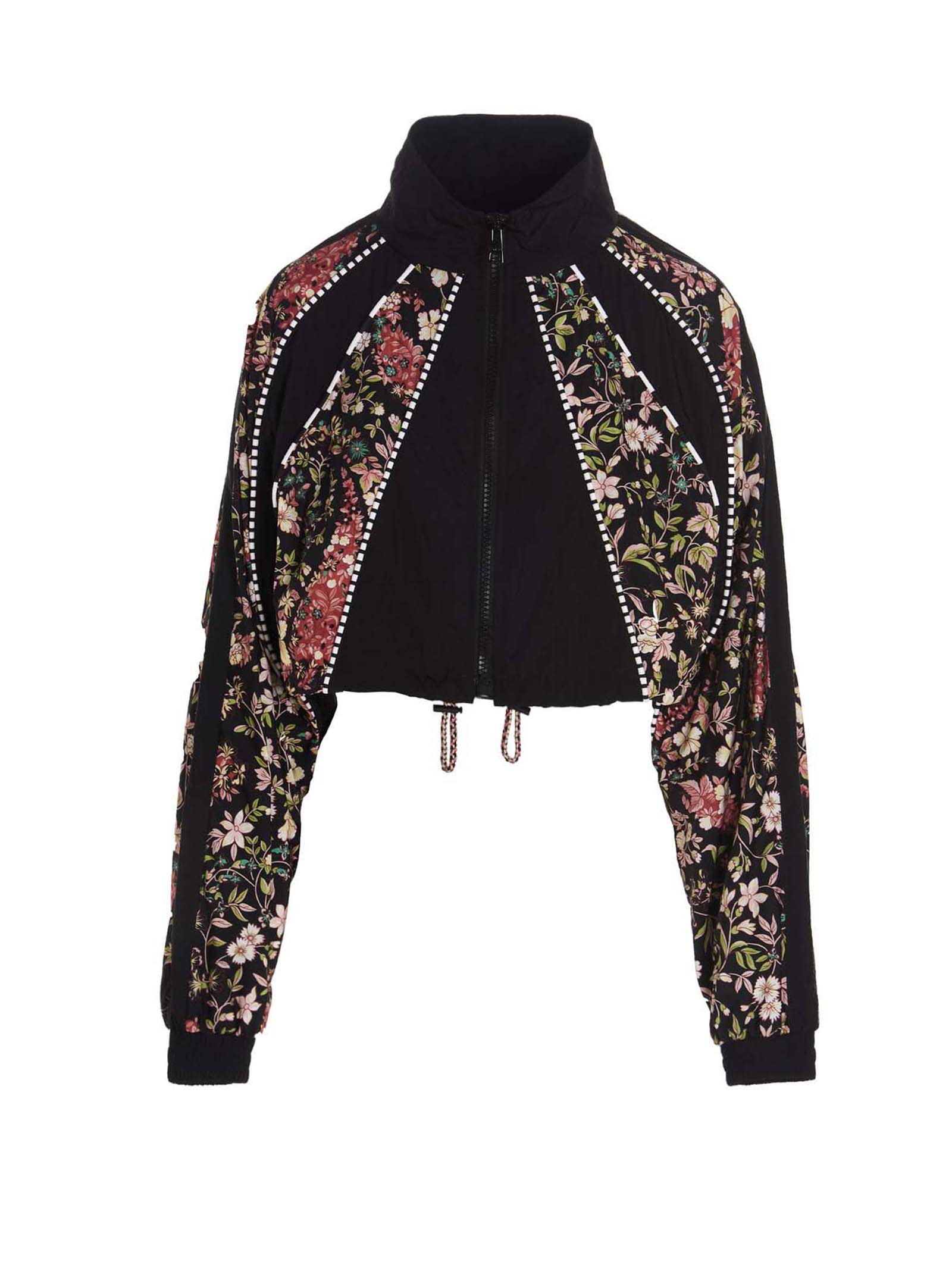 Etro Cropped Floral Bomber Jacket