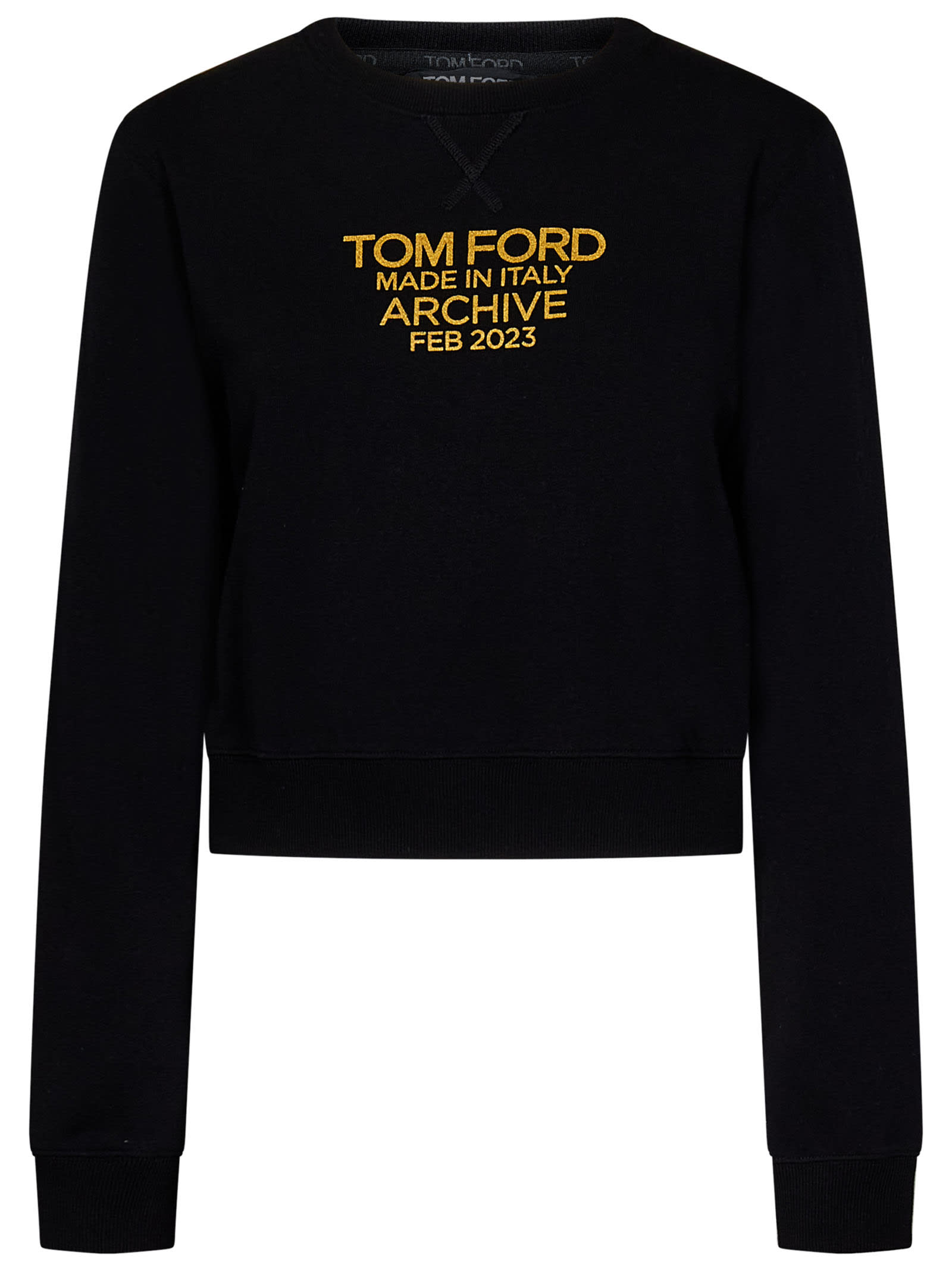 Shop Tom Ford Sweatshirt In Black