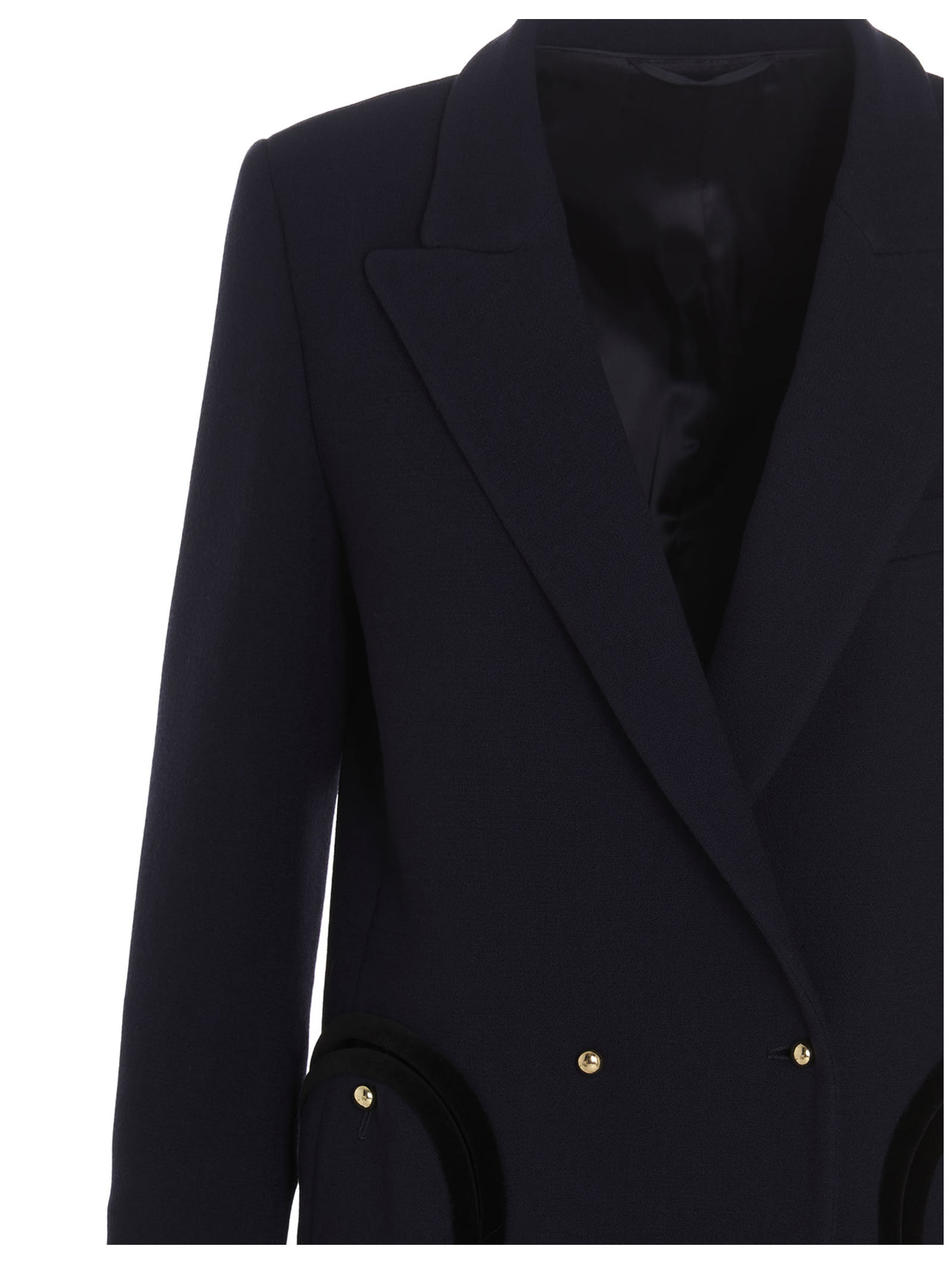 Shop Blazé Milano Resolute Blazer Jacket In Blue