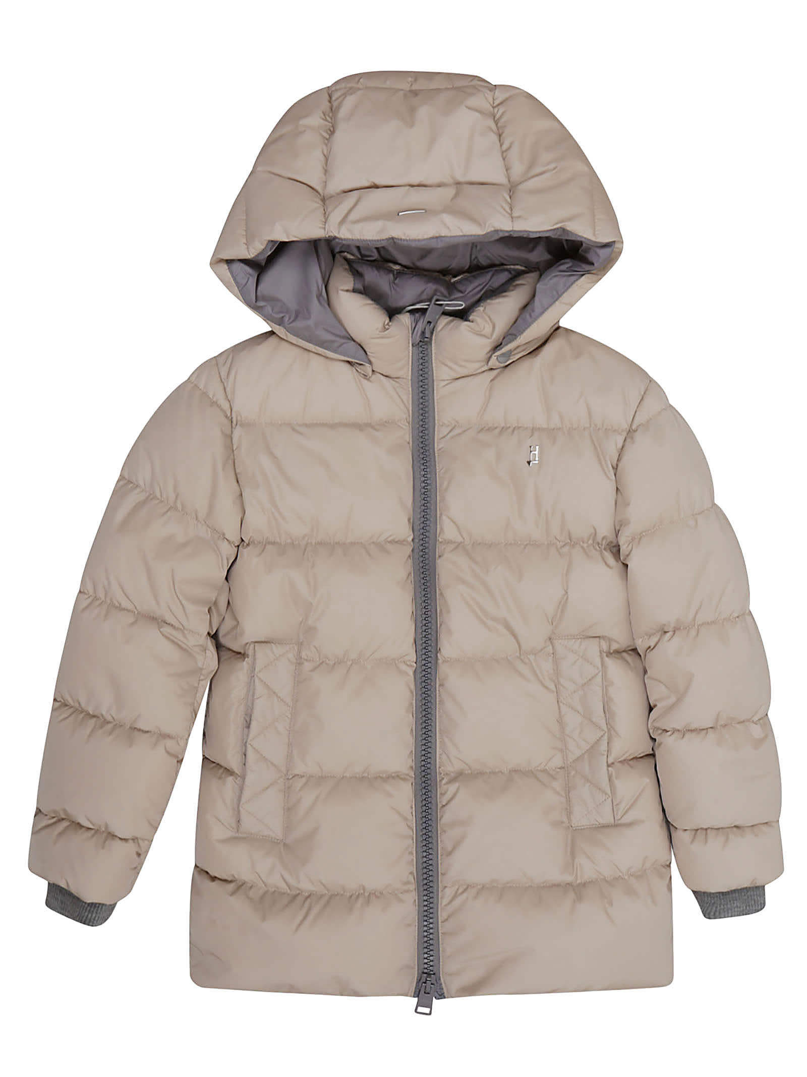 Shop Herno Padded Jacket In Chantilly