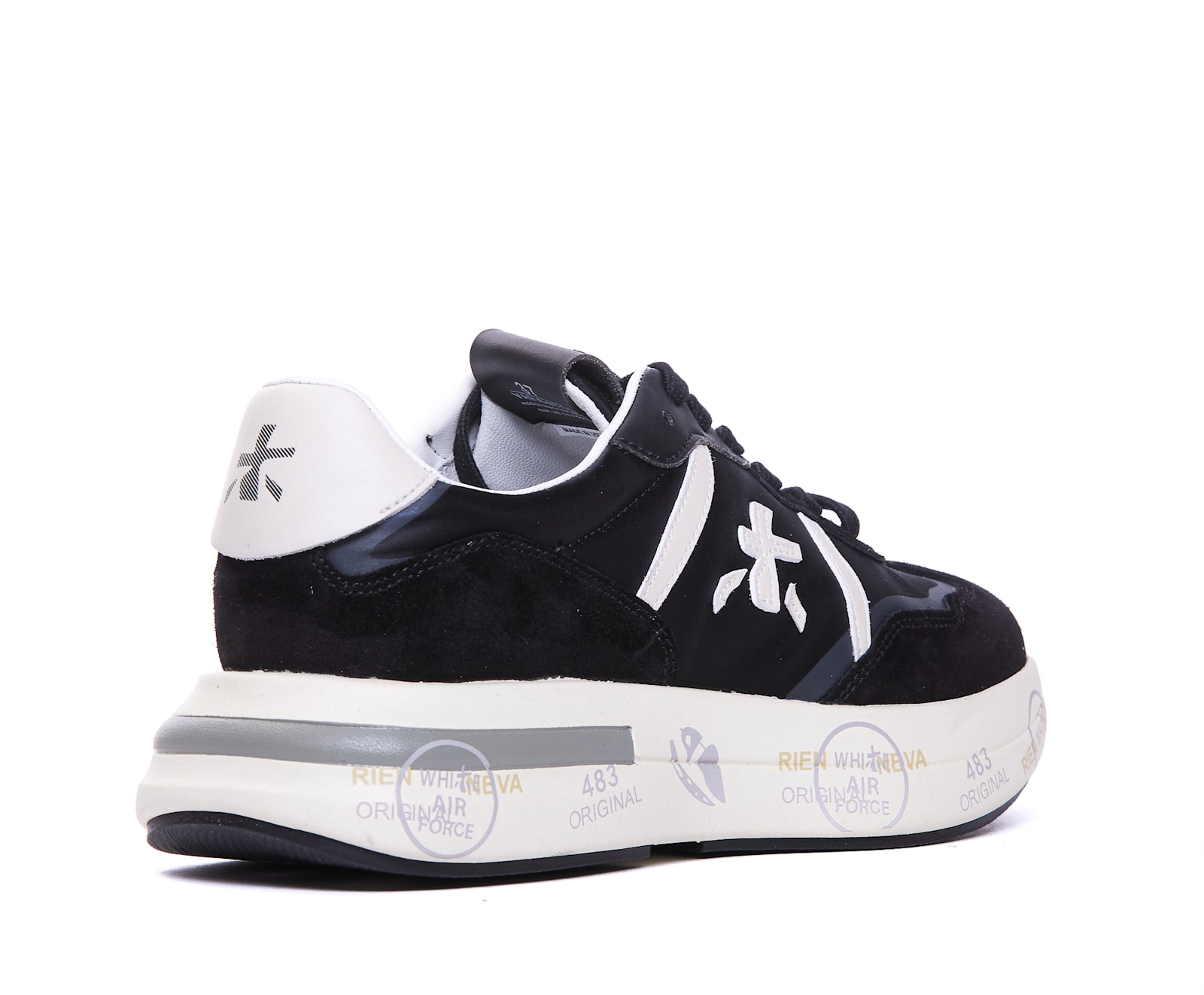 Shop Premiata Cassie 6471 Sneakers In Black