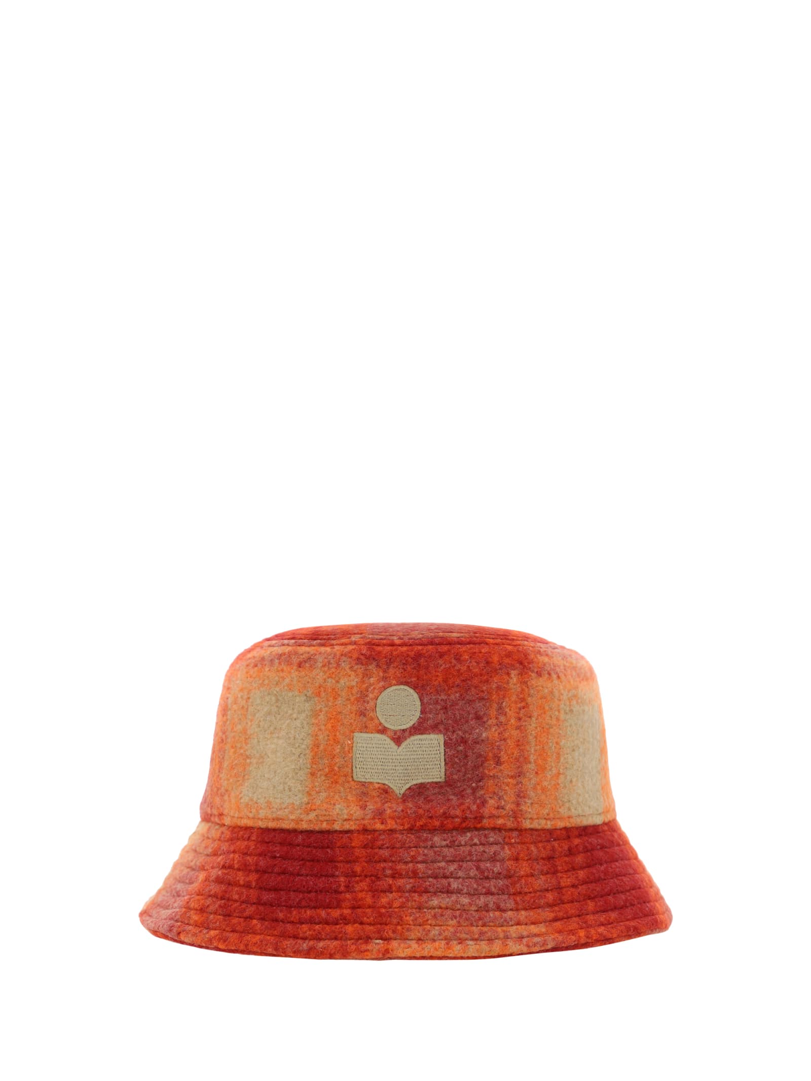 Shop Isabel Marant Haley Bucket Hat In Orange