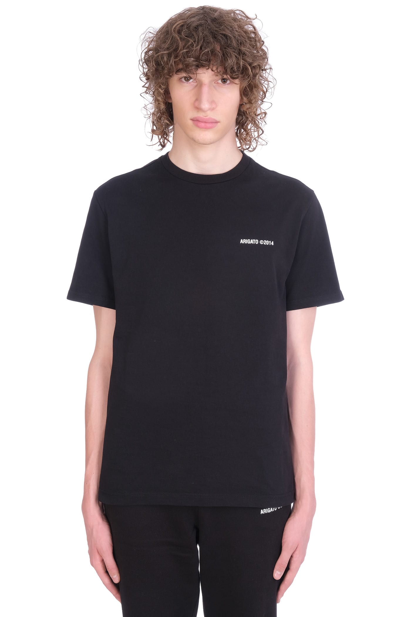 Axel Arigato T-shirt In Black Cotton