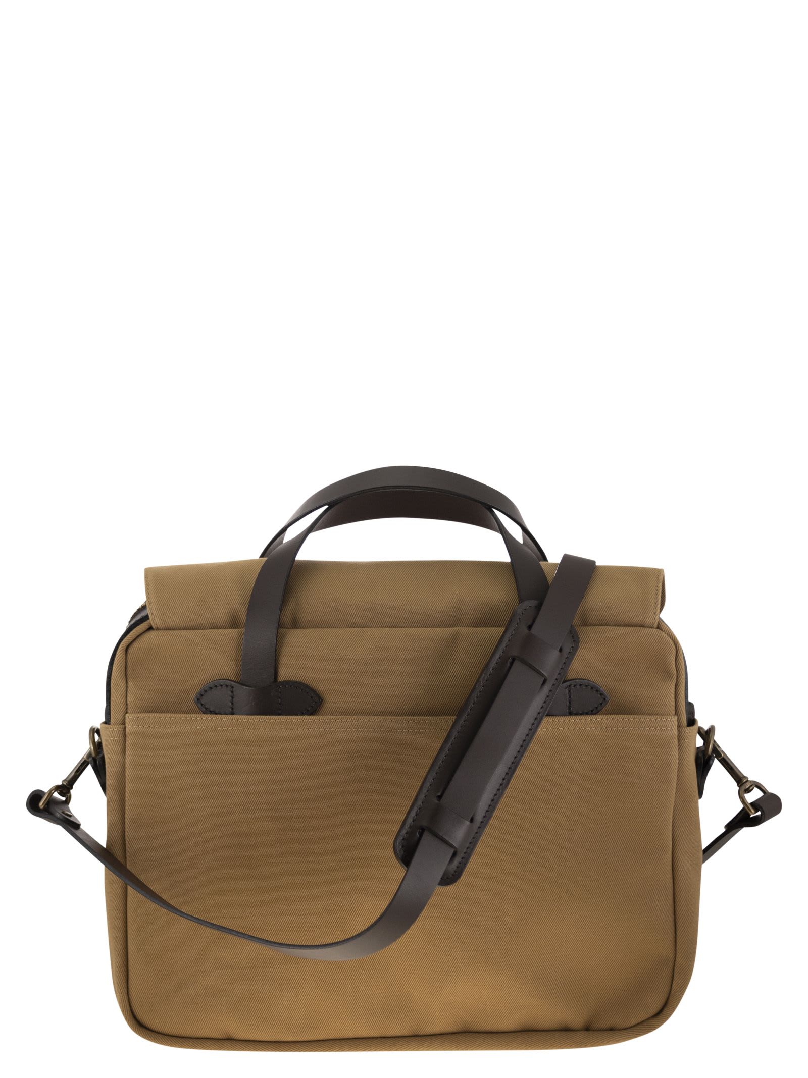 Filson Briefcase In Rugged Twill In Tan