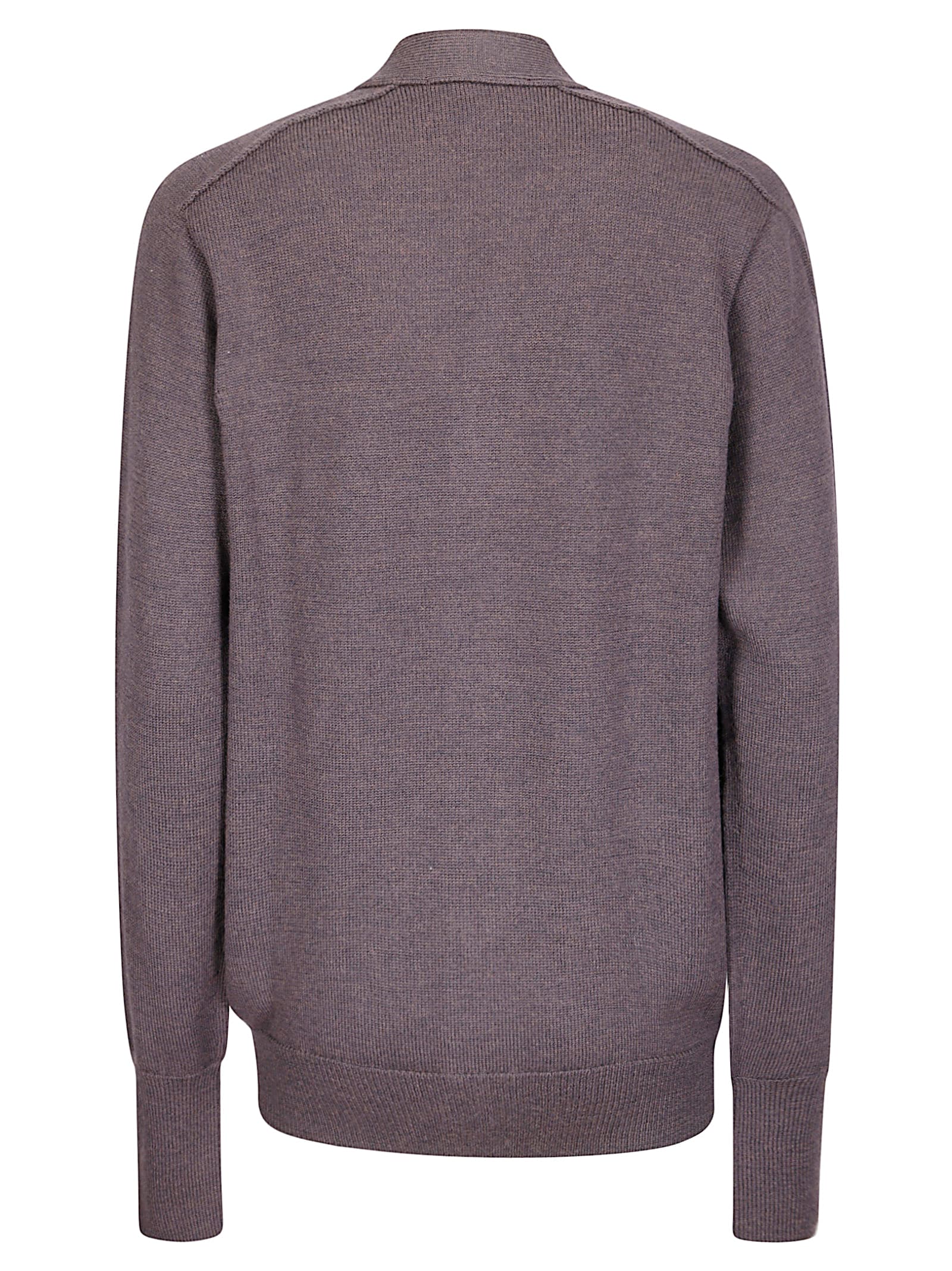 Studio Nicholson Extra-fine Merino Wool Cardigan In Gray
