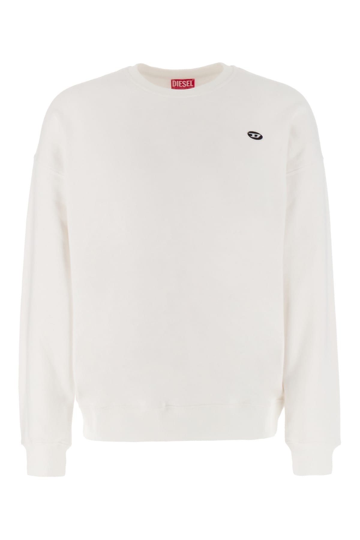 White Cotton Sweatshirt