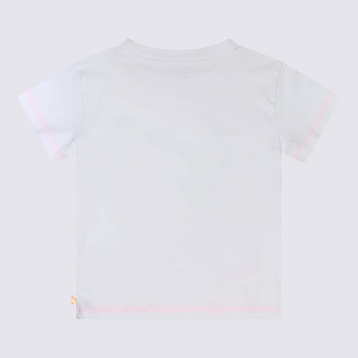 Shop Billieblush White Multicolour Cotton T-shirt