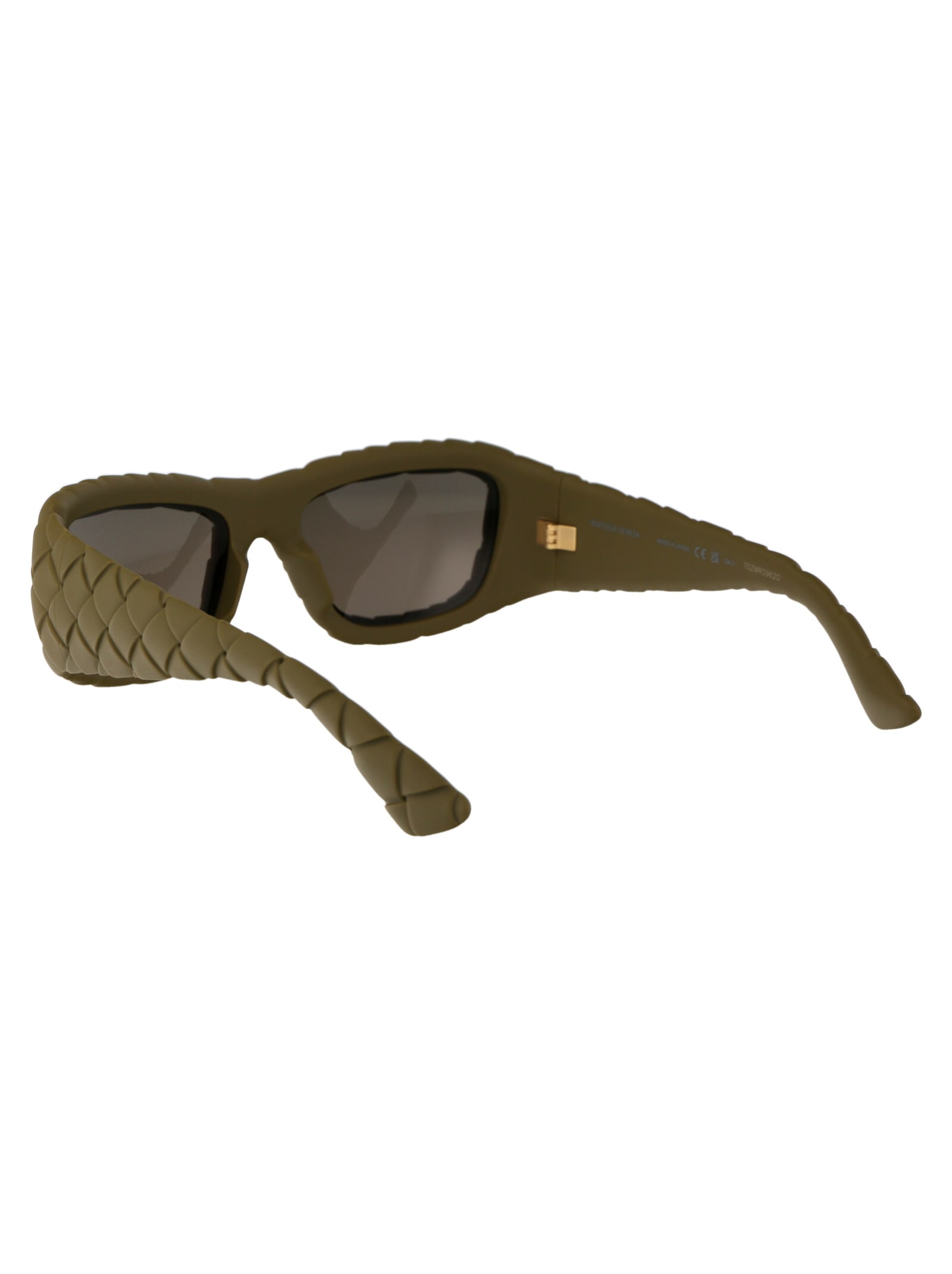 Shop Bottega Veneta Bv1303s Sunglasses In 002 Green Green Brown