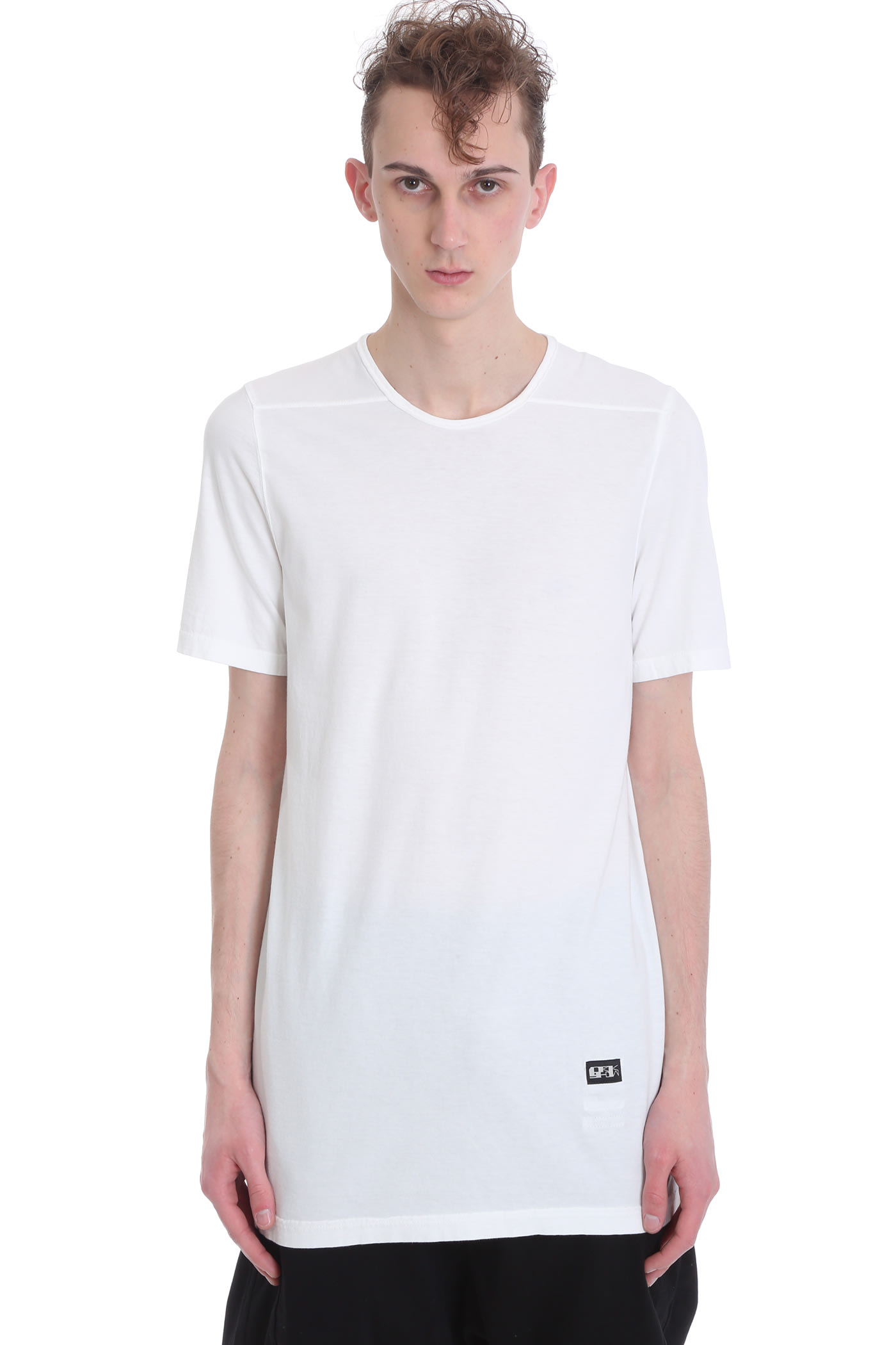 DRKSHDW Level T-shirt In White Cotton