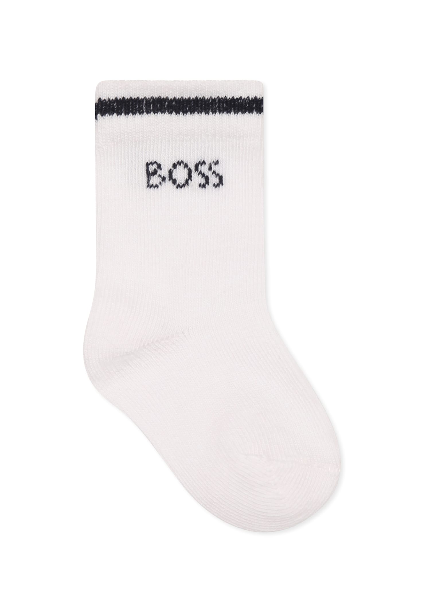Shop Hugo Boss Multicolor Sock Set For Baby Boy With Logo