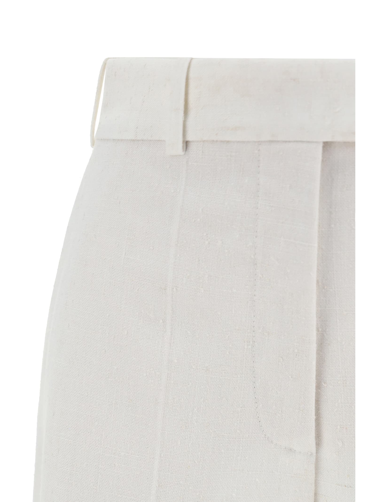 Shop Rohe Pants In Winter White