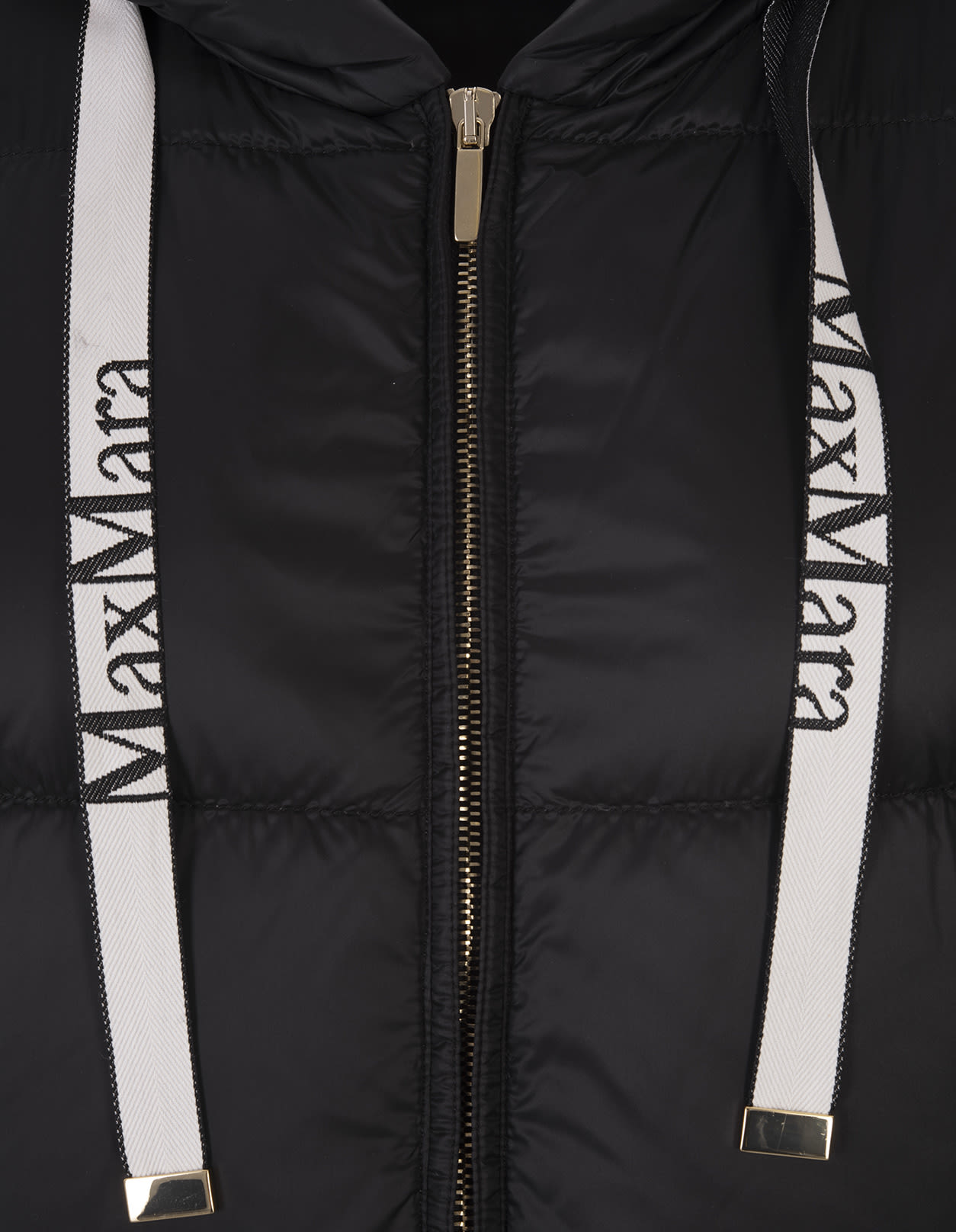 Shop Max Mara The Cube Black Tresse Sleeveless Jacket