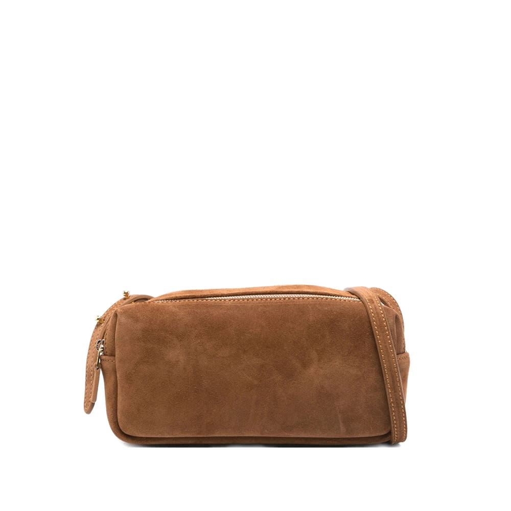 Elleme Brown Shoulder Bags In Brown