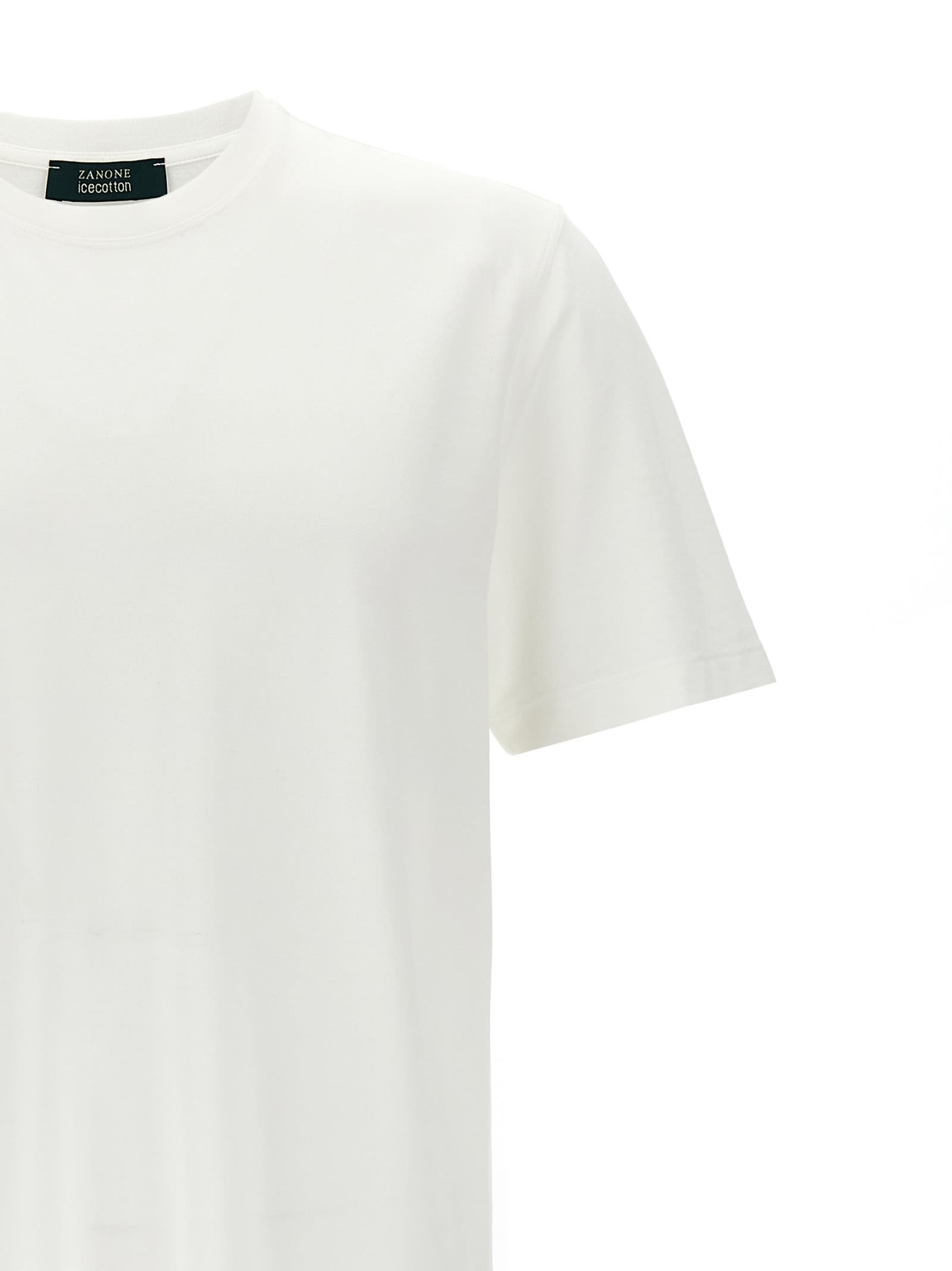 Shop Zanone Ice Cotton T-shirt