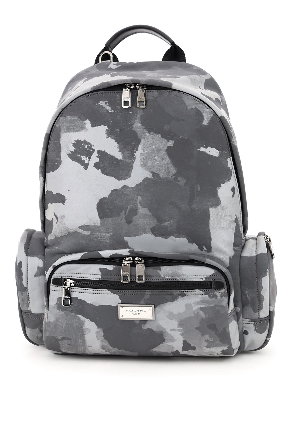 DOLCE & GABBANA REFLECTIVE CAMOUFLAGE NYLON BACKPACK