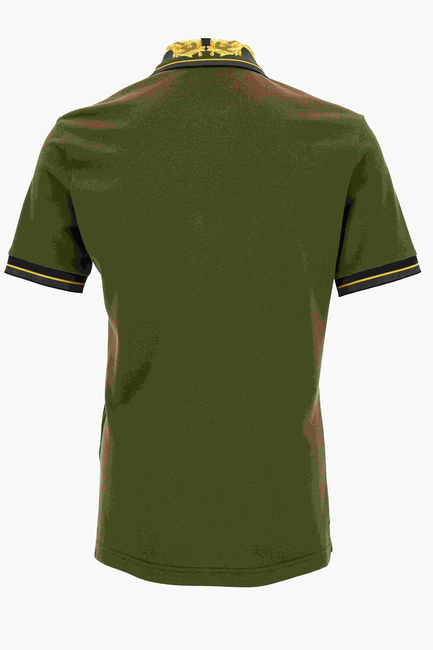 Shop Versace Jeans Couture Polo In Green