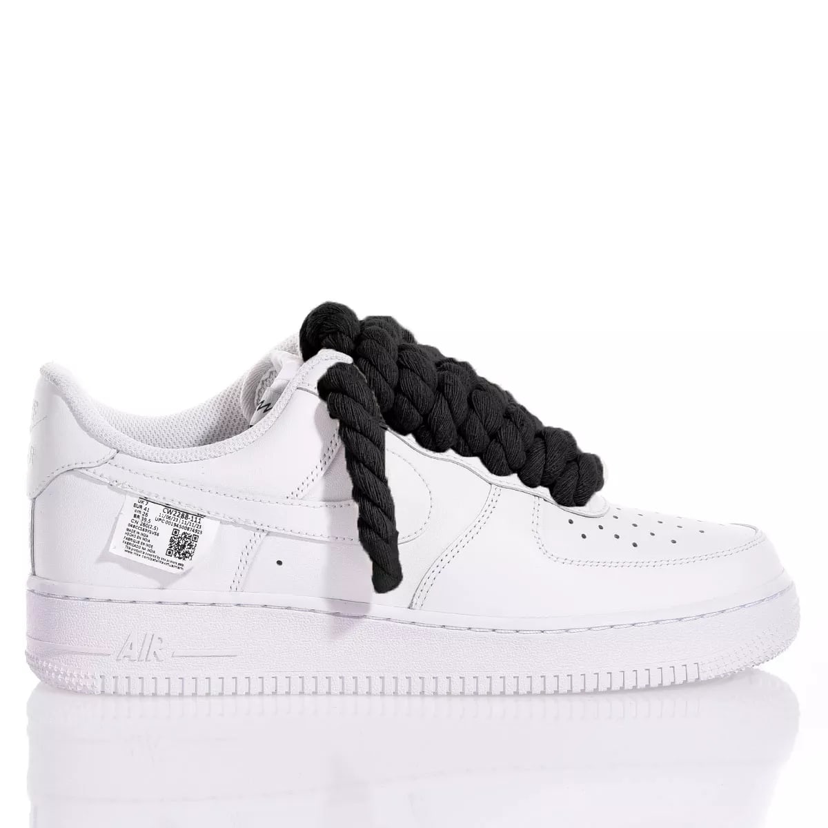 Nike Air Force 1 Boom Laces Black