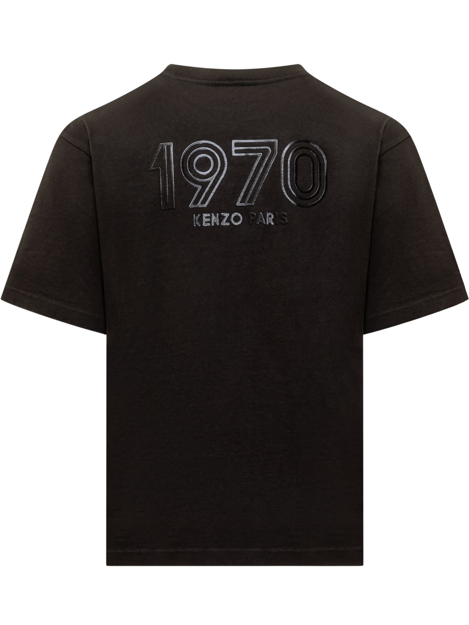 Shop Kenzo T-shirt With Logo In Black