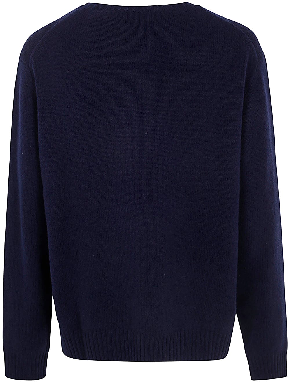 Shop Polo Ralph Lauren Long Sleeves Pullover In Bear Navy