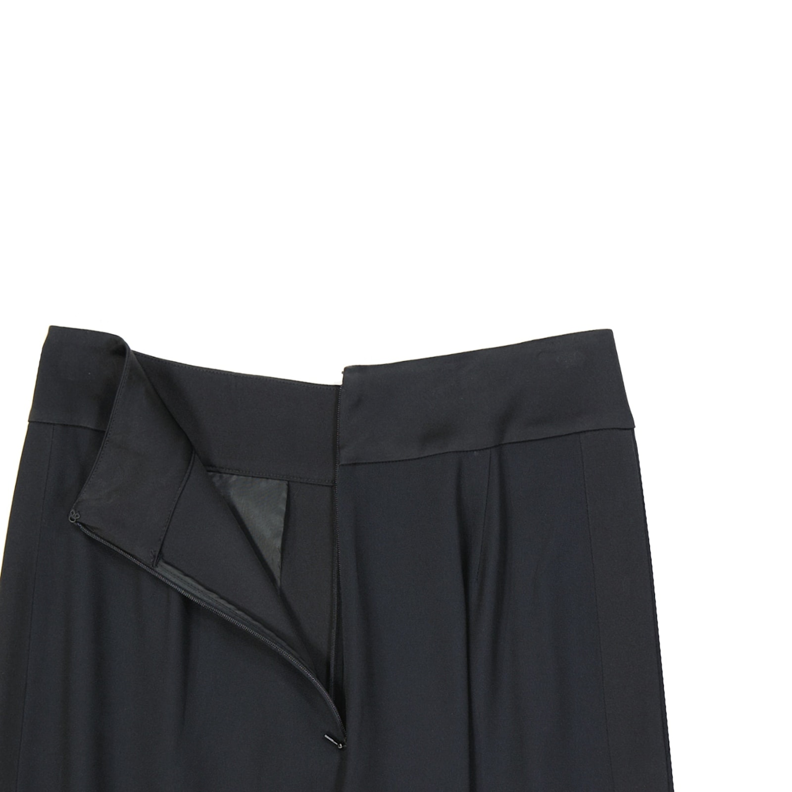 Alberta Ferretti Classic Trousers In Black