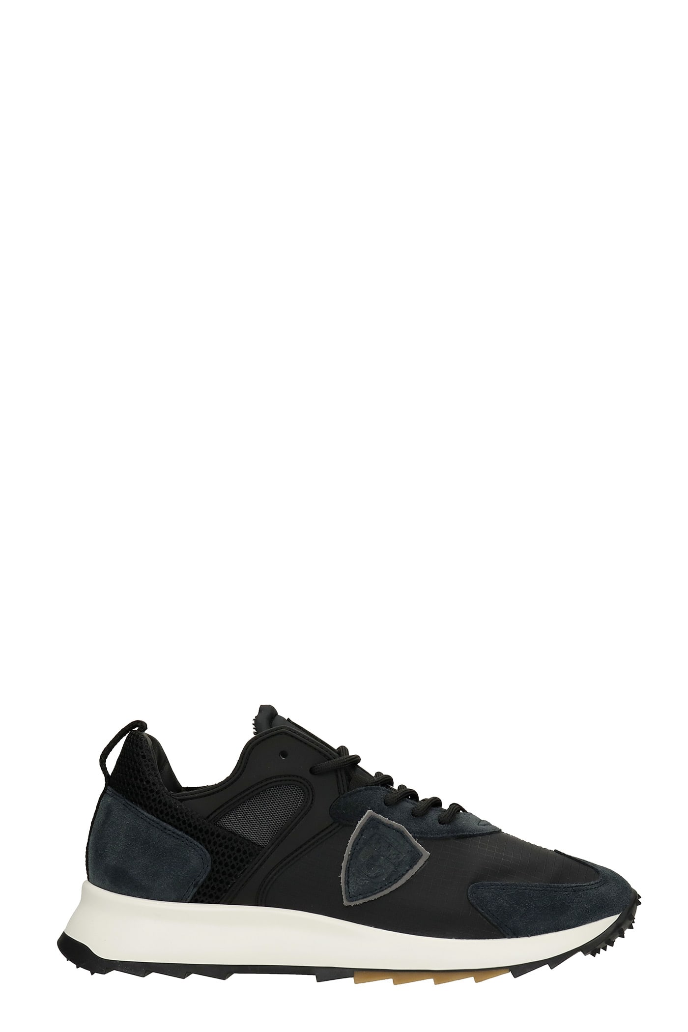 Philippe Model Royale Sneakers In Black Synthetic Fibers