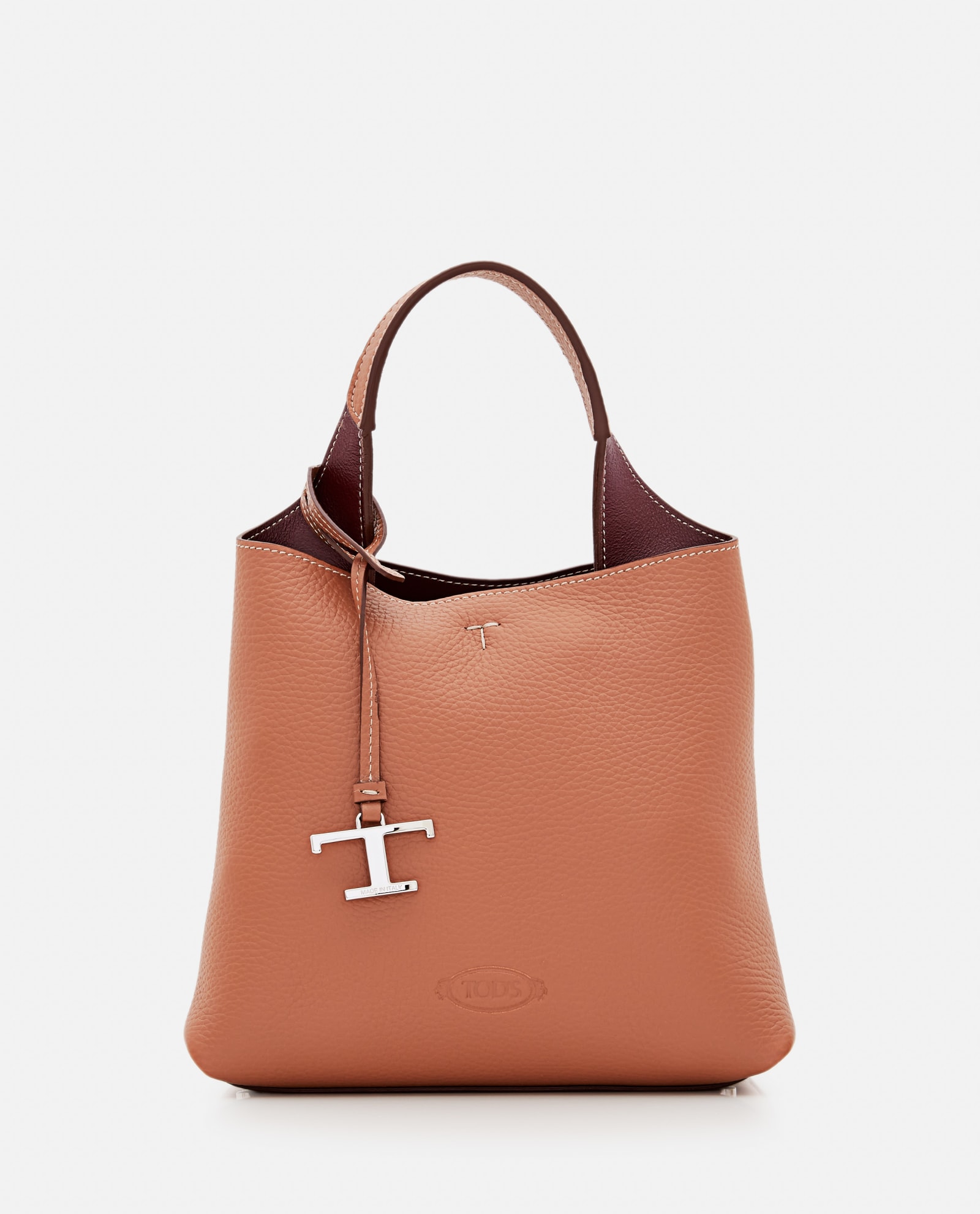 Mini Leather Shopping Bag
