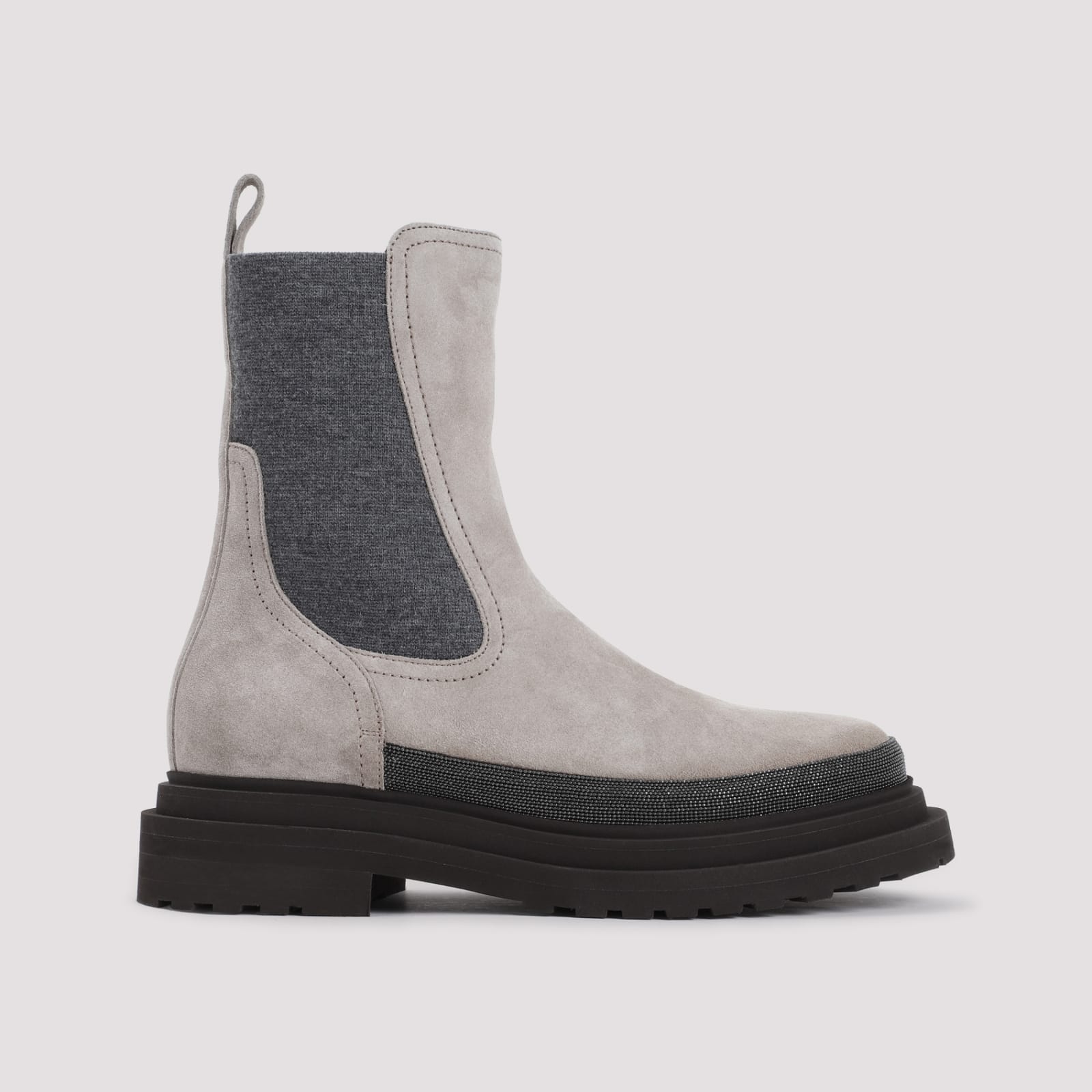 Shop Brunello Cucinelli Boots In Ice