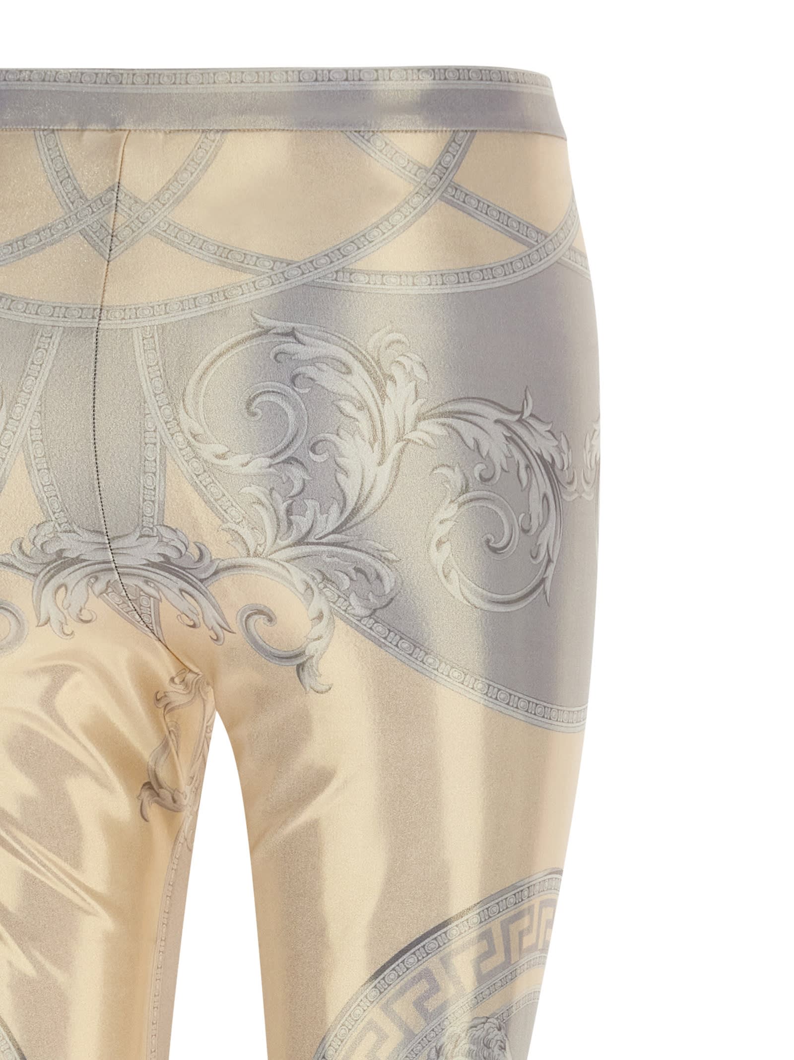 Versace La Coupe Des Dieux Leggings In Multicolor