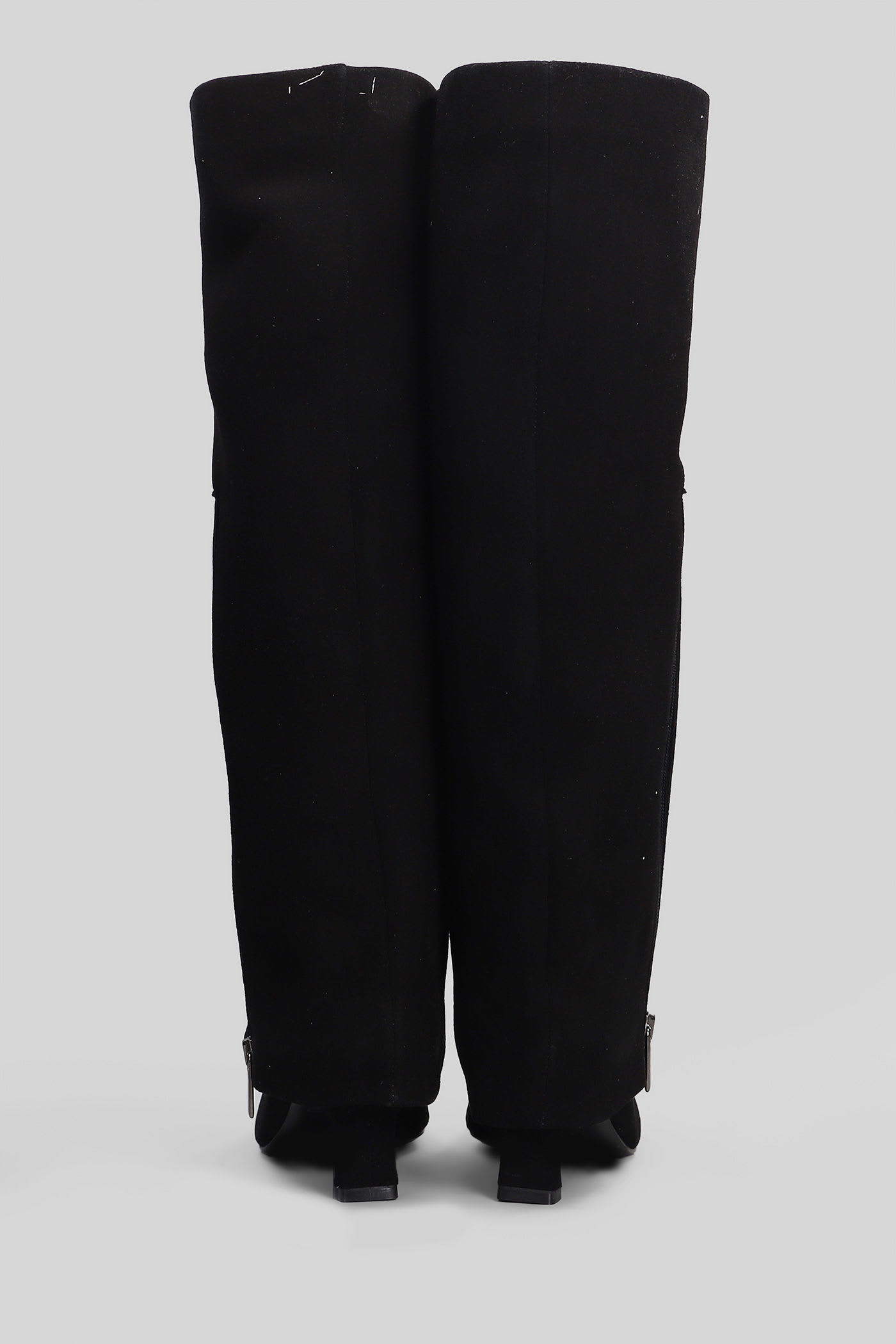 The Seller High Heels Boots In Black Suede In Black